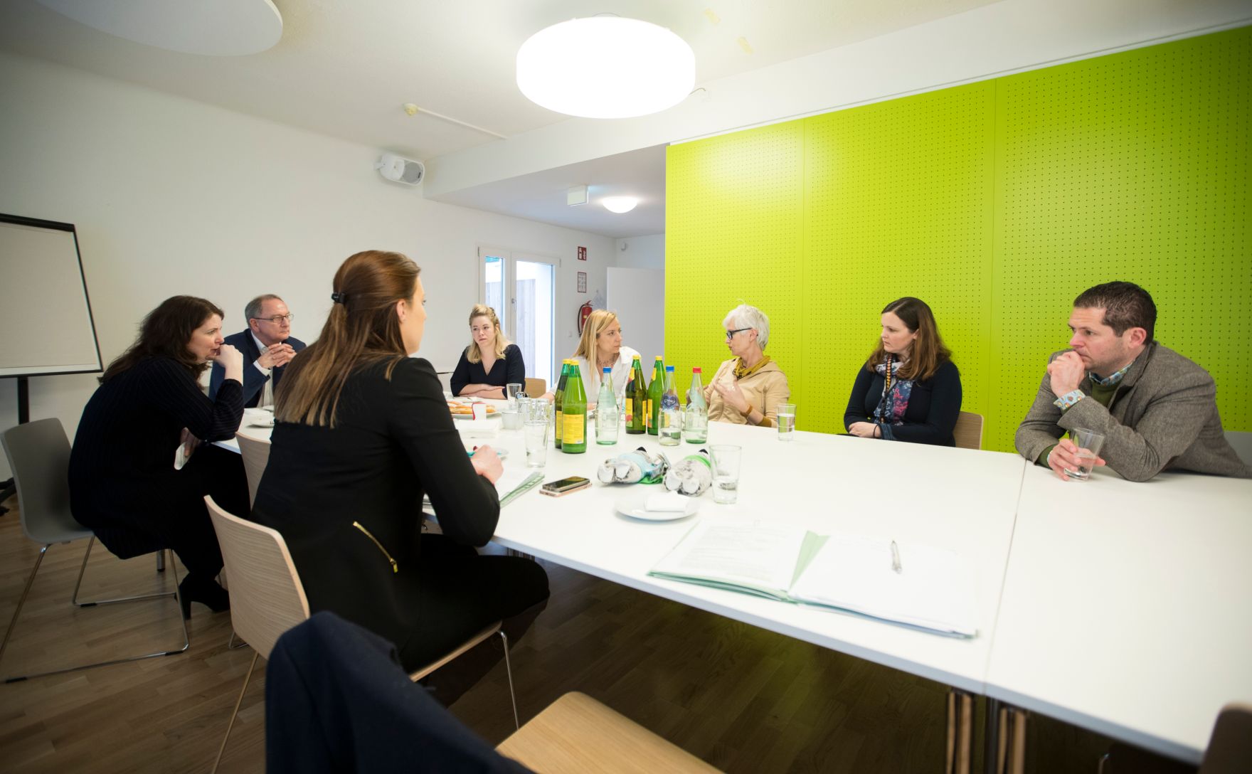 Am 1. Februar 2018 besuchte Bundesministerin Juliane Bogner-Strau&szlig; den Verein "Frauenh&auml;user Steiermark" in Graz.