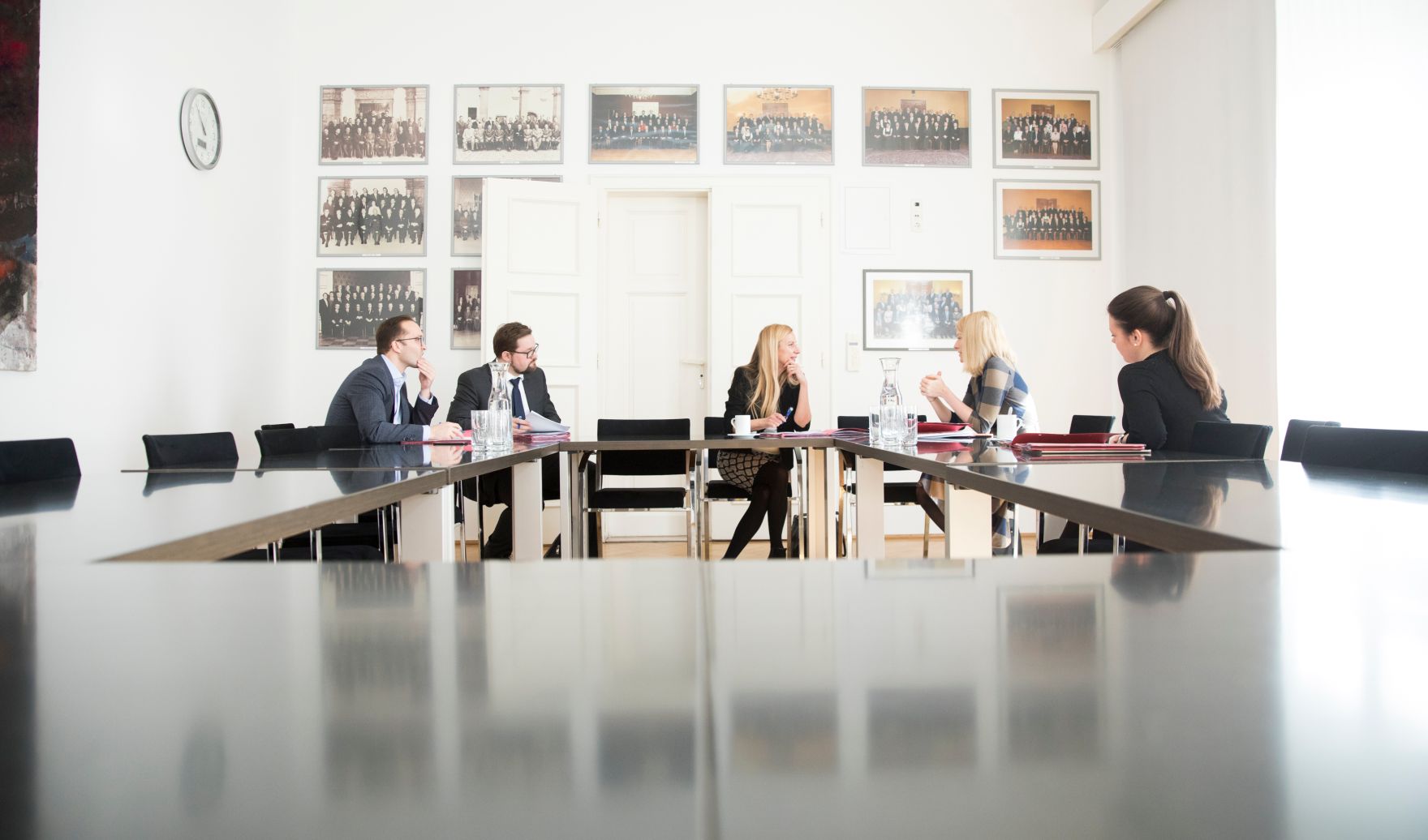 Am 15. M&auml;rz 2018 reiste Bundesministerin Juliane Bogner-Strau&szlig; (m.) im Zuge eines Bundesl&auml;ndertags nach Ober&ouml;sterreich. Im Bild mit Landesr&auml;tin Christine Haberlander (2.v.r.).