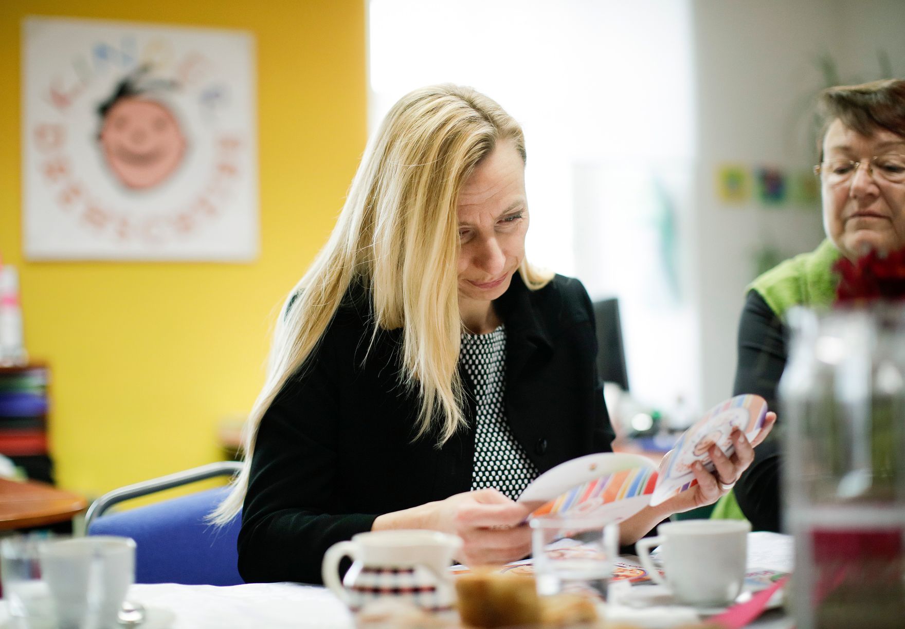 Am 23. M&auml;rz 2018 reiste Bundesministerin Juliane Bogner-Strau&szlig; (l.) im Zuge eines Bundesl&auml;ndertags in die Steiermark. Im Bild bei der Kinderdrehscheibe Graz.