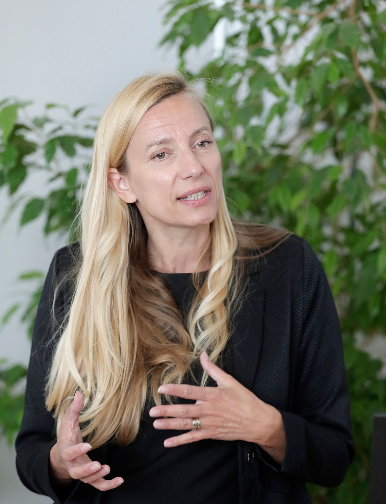 Am 25. Juni 2018 nahm Bundesministerin Juliane Bogner-Strau&szlig; (im Bild) an der Veranstaltungsreihe "Gleichstellung im Gespr&auml;ch" teil.