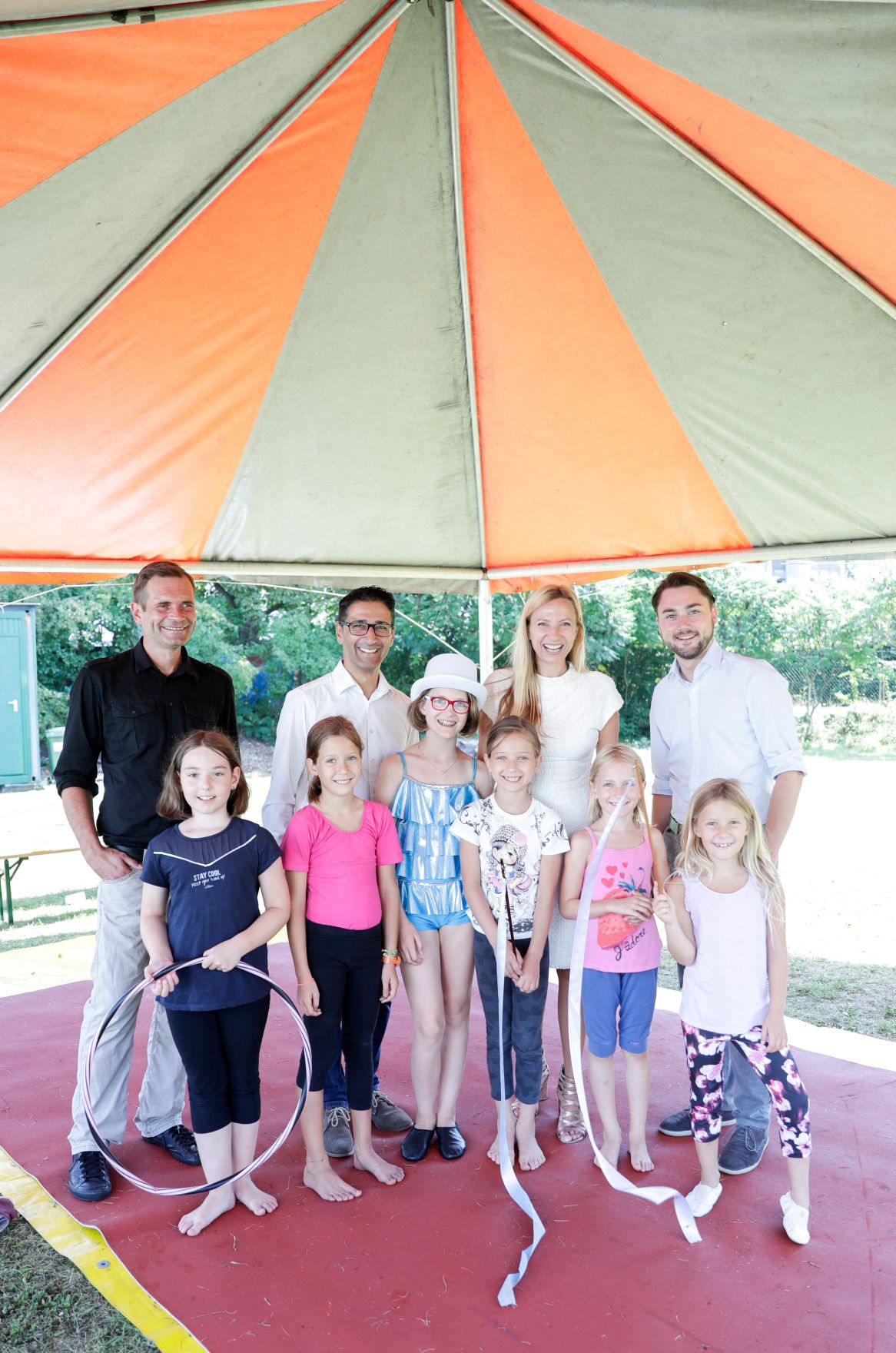 Am 26. Juli 2018 reiste Bundesministerin Juliane Bogner-Strau&szlig; im Zuge eines Bundesl&auml;ndertags nach Ober&ouml;sterreich. Im Bild zu Besuch bei der Freizeitbetreuung des "Kulturzentrum HOF".