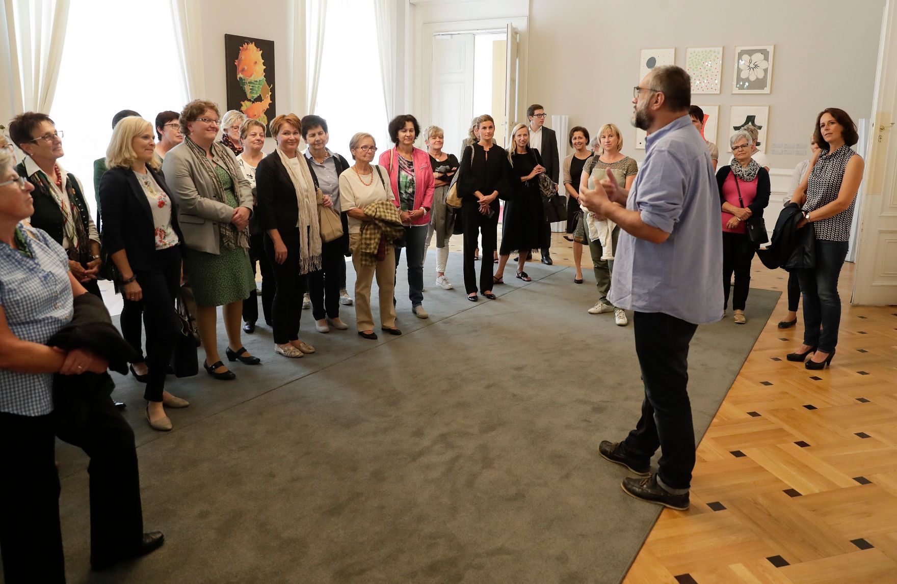 Am 14. September 2018 waren die Weizer Bezirksdamen zu Besuch bei Bundesministerin Juliane Bogner-Strau&szlig;.