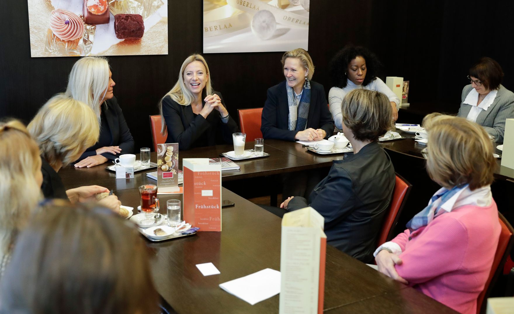 Am 9. Oktober 2018 nahm Bundesministerin Juliane Bogner-Strau&szlig; (im Bild) an einem Fr&uuml;hst&uuml;ck des Forums "Frau im &Ouml;sterreichischen Gewerbeverein" teil.