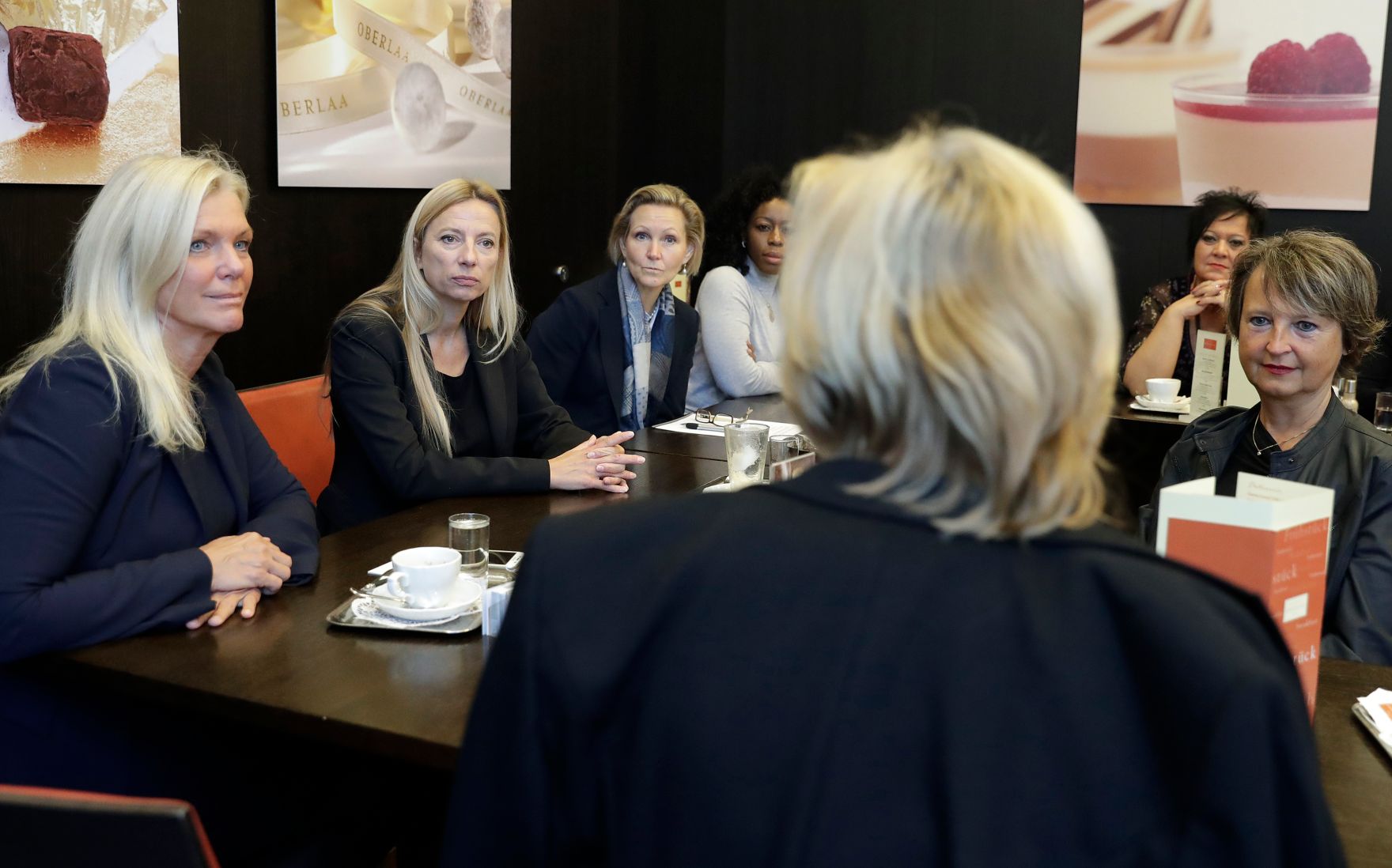 Am 9. Oktober 2018 nahm Bundesministerin Juliane Bogner-Strau&szlig; (2.v.l.) an einem Fr&uuml;hst&uuml;ck des Forums "Frau im &Ouml;sterreichischen Gewerbeverein" teil.