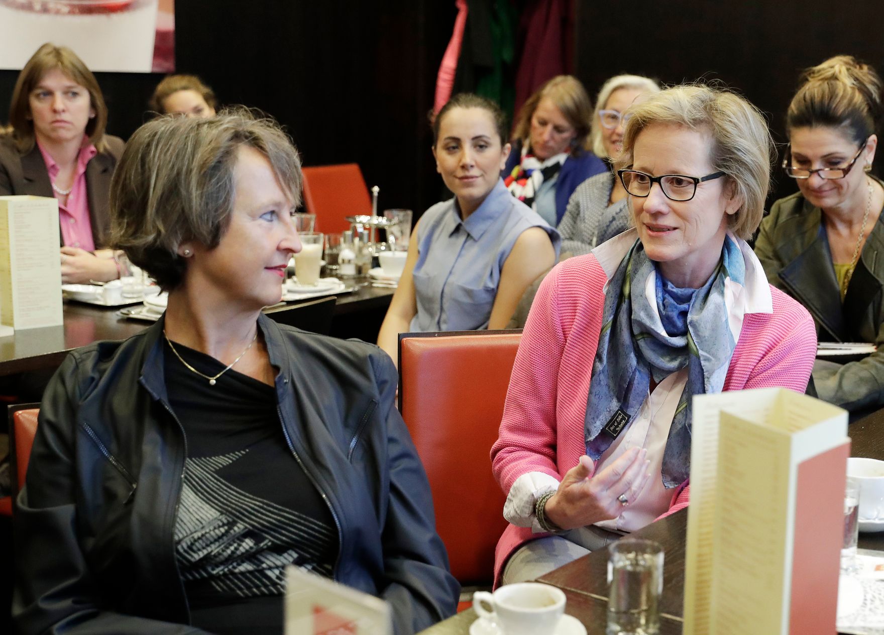 Am 9. Oktober 2018 nahm Bundesministerin Juliane Bogner-Strau&szlig; an einem Fr&uuml;hst&uuml;ck des Forums "Frau im &Ouml;sterreichischen Gewerbeverein" teil.