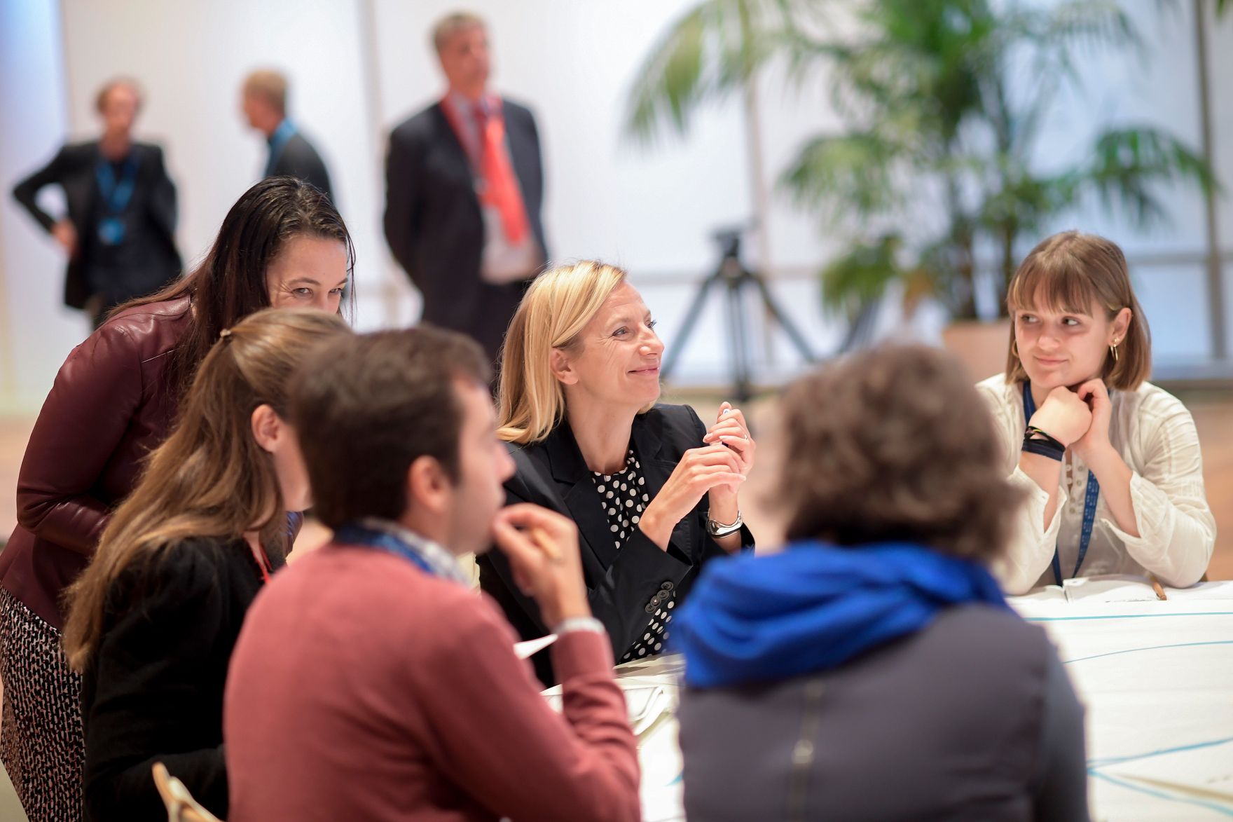 Am 12. Oktober 2018 nahm Bundesministerin Juliane Bogner-Strau&szlig; (im Bild) anl&auml;sslich des &Ouml;sterreichischen Vorsitzes im Rat der Europ&auml;ischen Union an der Informellen Tagung der Gleichstellungsministerinnen und -minister teil.