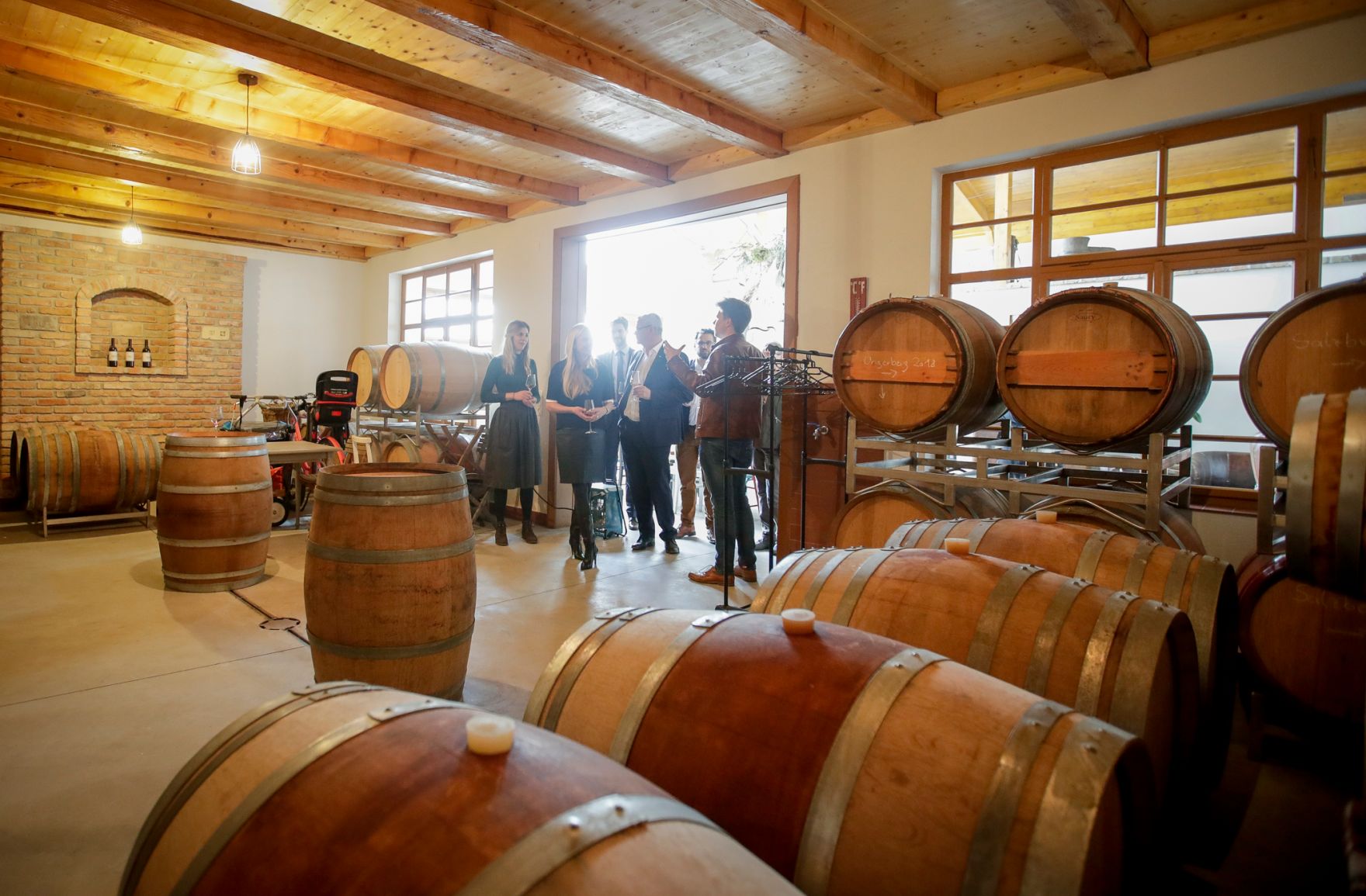 Am 29. Oktober 2018 reiste Bundesministerin Juliane Bogner-Strau&szlig; anl&auml;sslich eines Bundesl&auml;ndertags ins Burgenland. Im Bild zu Besuch bei &quot;Das Mundwerk&quot; und Bloggerin Melanie Limbeck.