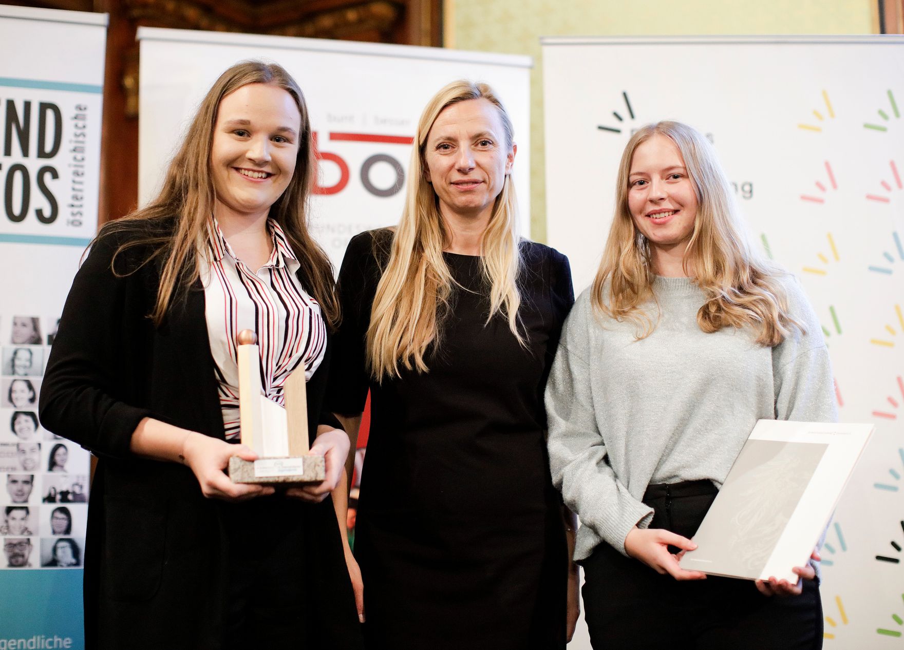 Am 7. November 2018 &uuml;berreichte Bundesministerin Juliane Bogner-Strau&szlig; den &Ouml;sterreichischen Jugendpreis 2018.