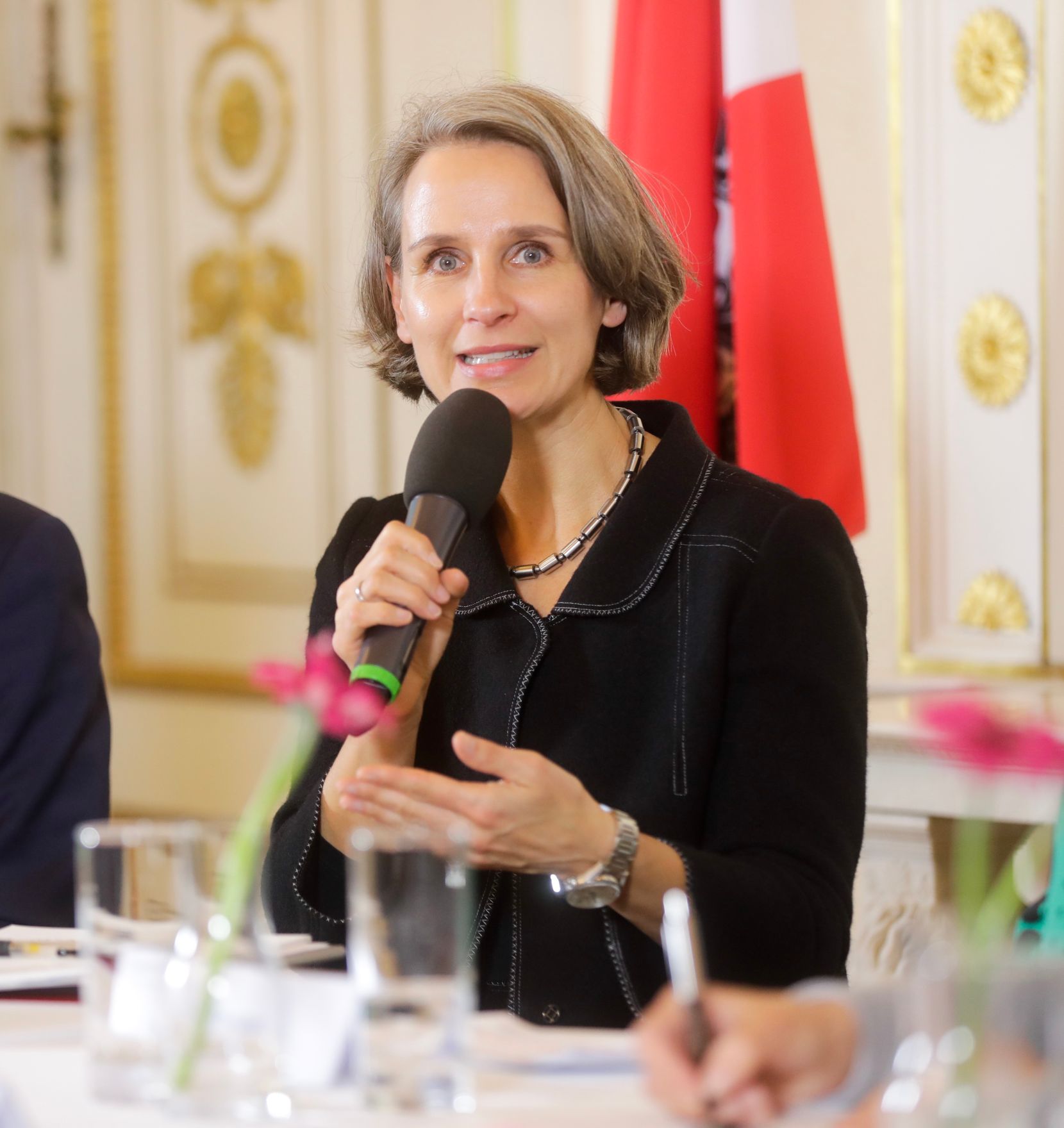 Am 13. November 2018 fand das &quot;Fachsymposium Familie.Arbeit.Zukunft &ndash; Ver&auml;nderungen in der Arbeitswelt&quot; im Bundeskanzleramt statt. Im Bild Ulrike Zartler vom Institut f&uuml;r Soziologie an der Universit&auml;t Wien.