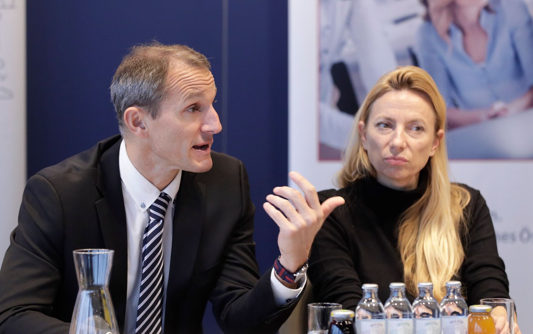 Am 22. November 2018 nahm Bundesministerin Juliane Bogner-Strau&szlig; (r.) am Vernetzungstreffen zum Thema Betriebliche Kinderbetreuung teil.