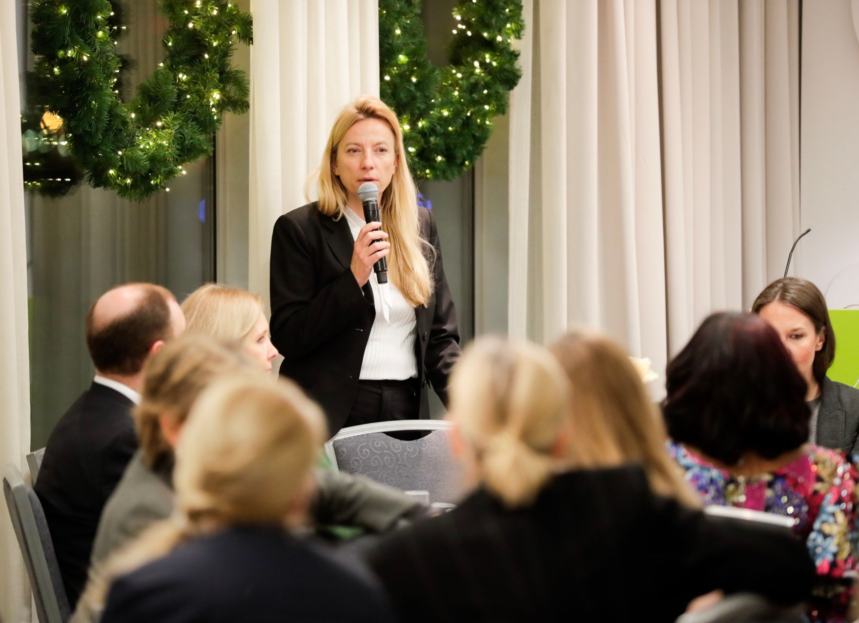 Am 27. November 2018 reiste Bundesministerin Juliane Bogner-Strau&szlig; (im Bild) anl&auml;sslich der Future of Europe Debatte nach Island.