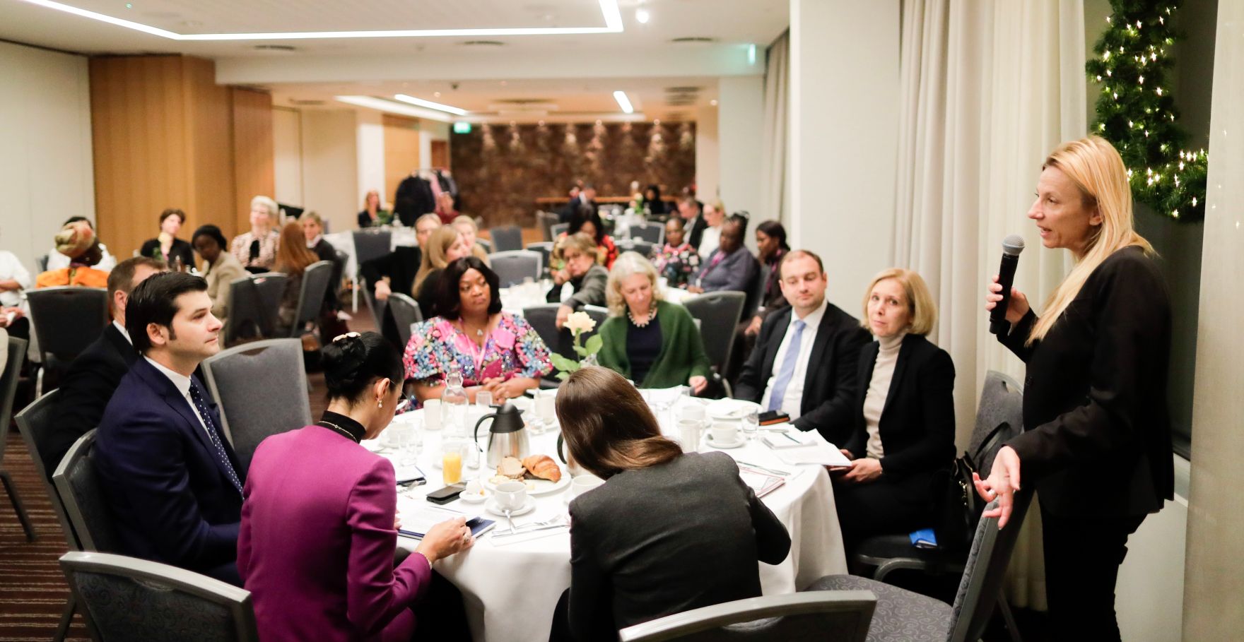 Am 27. November 2018 reiste Bundesministerin Juliane Bogner-Strau&szlig; (r.) anl&auml;sslich der Future of Europe Debatte nach Island.