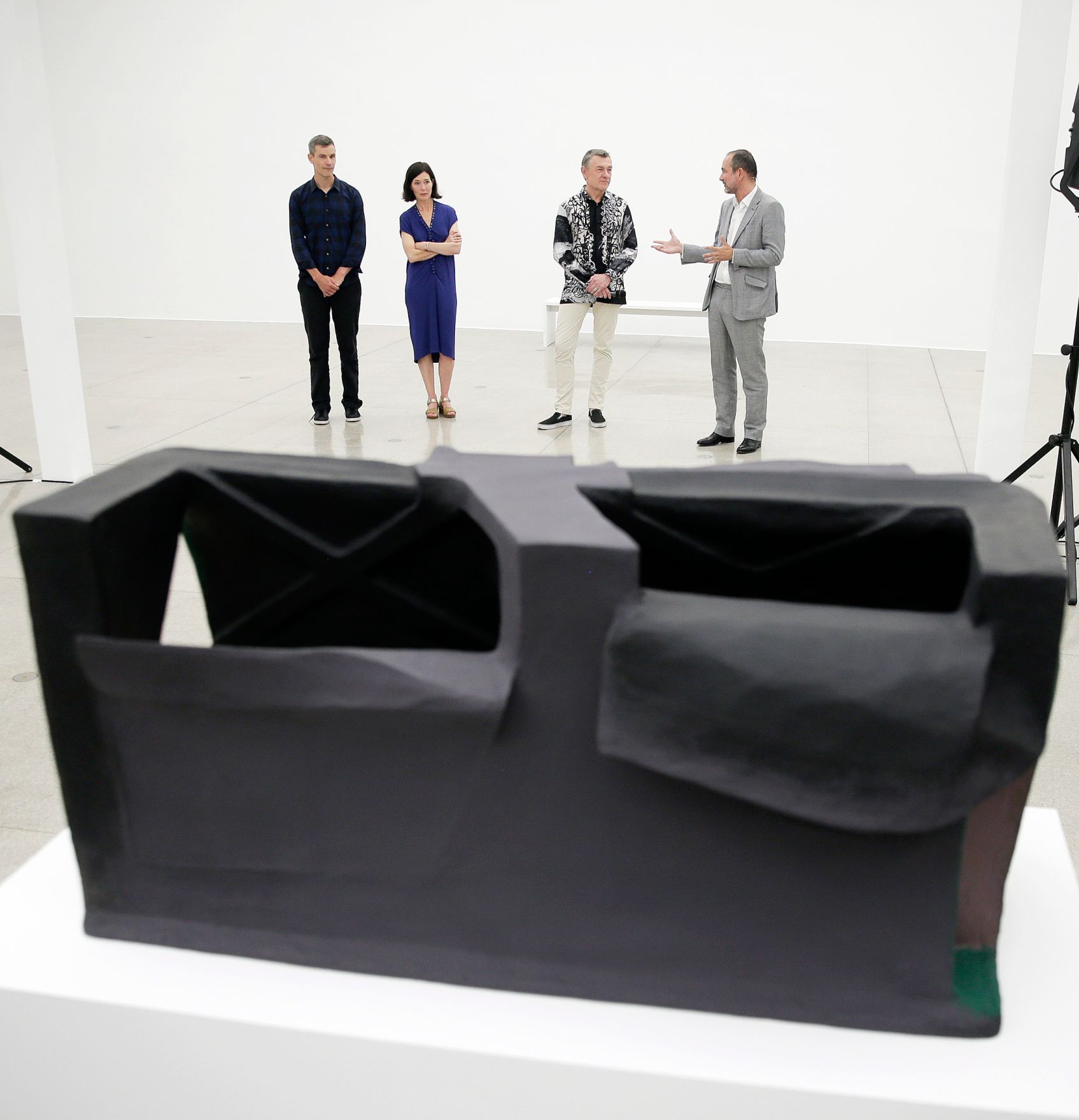 Am 30. Juni 2016 er&ouml;ffnete Kunst- und Kulturminister Thomas Drozda (r.) die Ausstellung "Valerio Adami" in der Wiener Secession. Im Bild mit dem Pr&auml;sidenten der Wiener Secession Herwig Kempinger (m.r.).