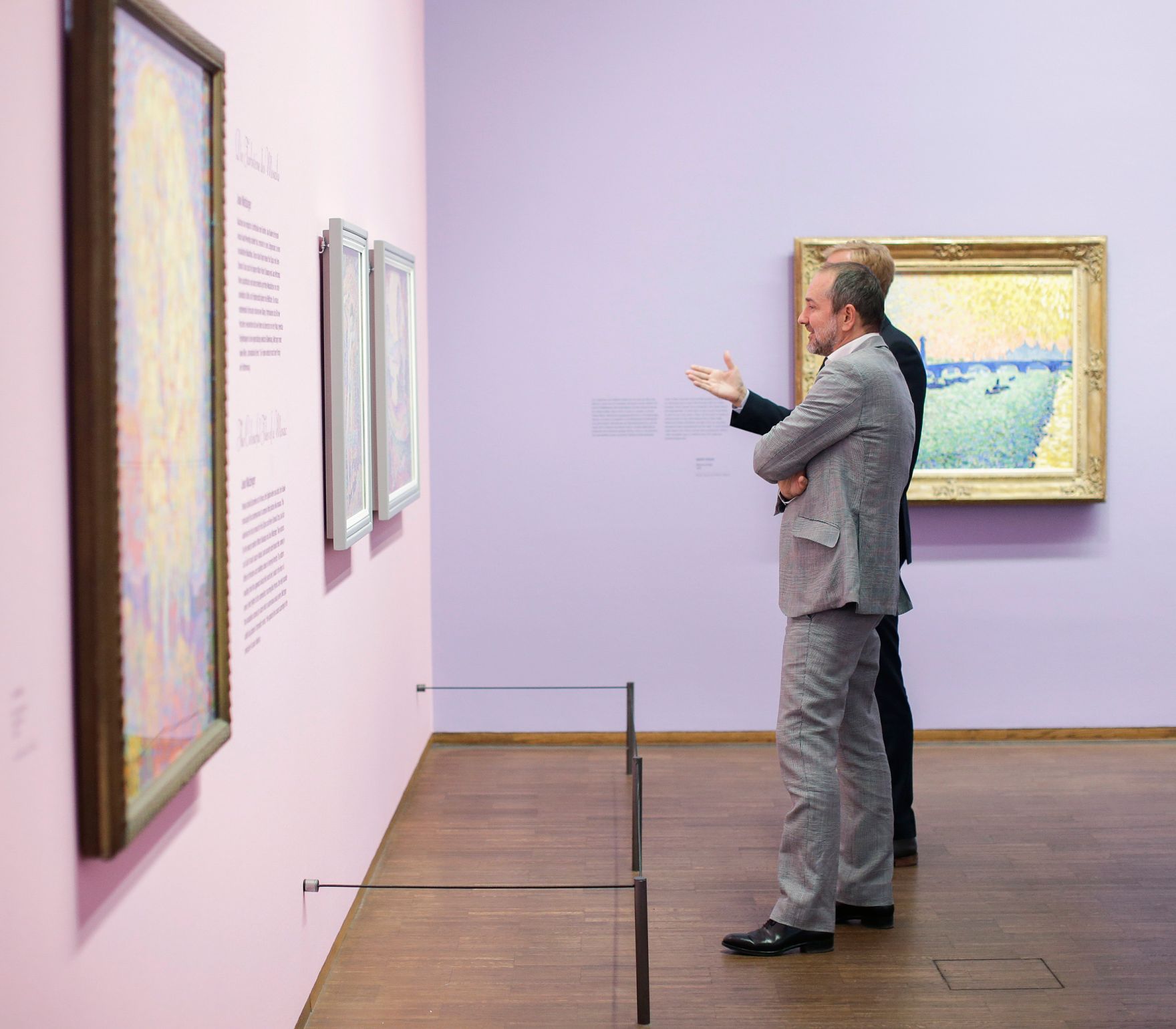 Am 15.September 2016 er&ouml;ffnete Kunst- und Kulturminister Thomas Drozda (im Bild) die Ausstellung "Seurat, Signac, Van Gogh - Wege des Pointilismus" in der Albertina.