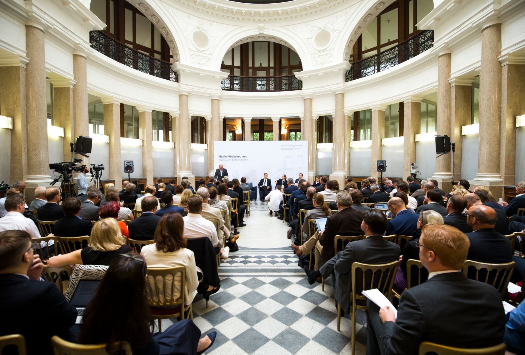 Am 19. September 2016 fand die Enquete "Medienf&ouml;rderung neu - Was braucht die Demokratie?" statt.