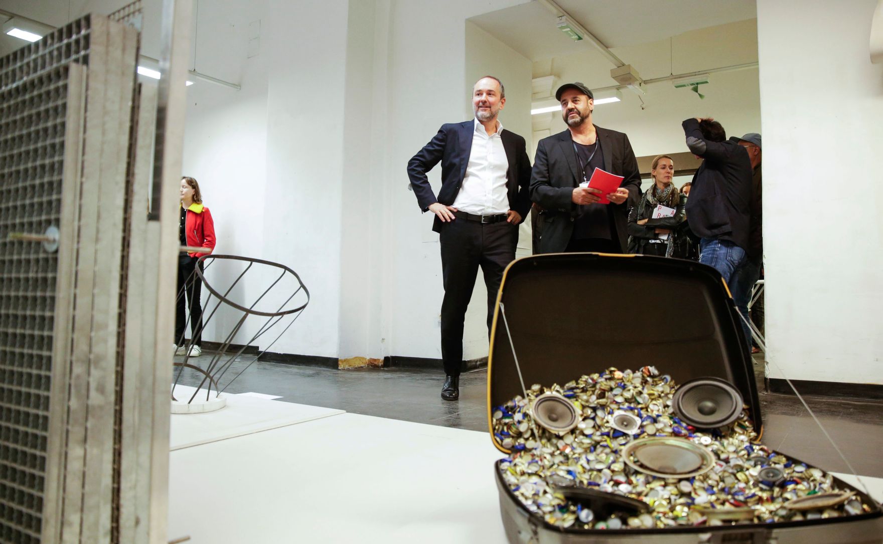 Am 20. September 2016 besuchte Kunst- und Kulturminister Thomas Drozdar die Er&ouml;ffnung der Ausstellung Parallel Vienna 2016.