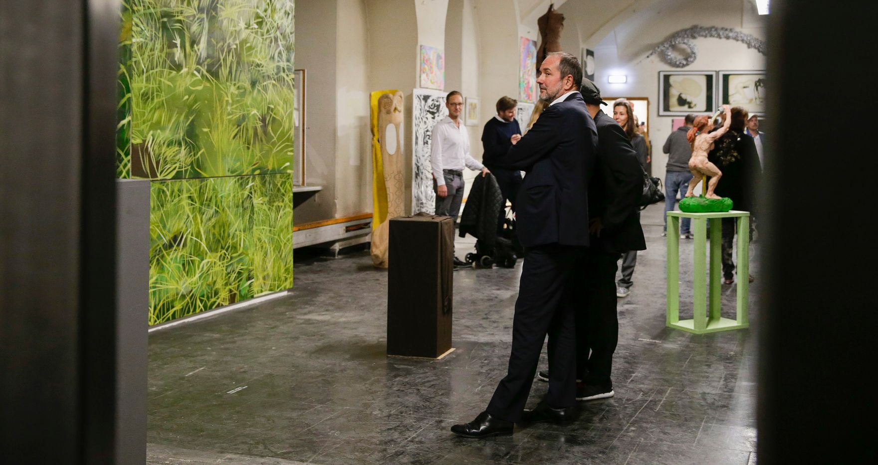 Am 20. September 2016 besuchte Kunst- und Kulturminister Thomas Drozdar die Er&ouml;ffnung der Ausstellung Parallel Vienna 2016.