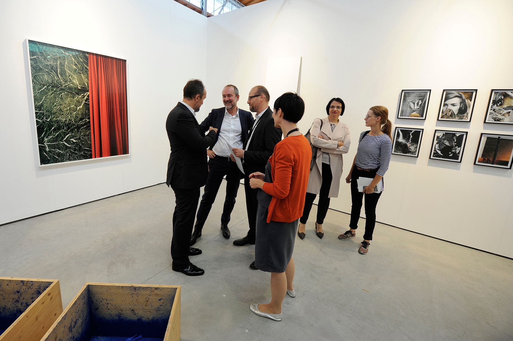Am 21. September 2016 besuchte Kunst-und Kulturminister Thomas Drozda die viennacontemporary, &Ouml;sterreichs internationale Kunstmesse in der Marxhalle Wien.