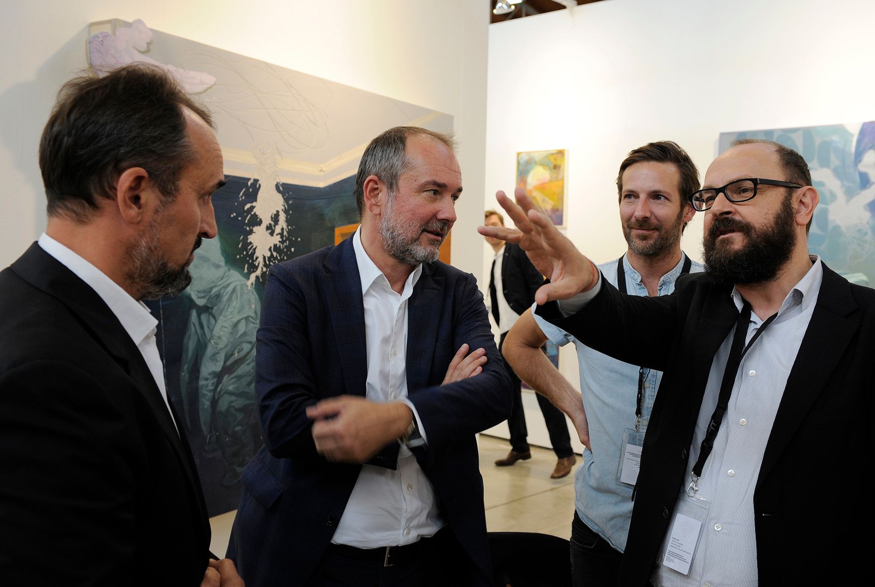 Am 21. September 2016 besuchte Kunst-und Kulturminister Thomas Drozda die viennacontemporary, &Ouml;sterreichs internationale Kunstmesse in der Marxhalle Wien.