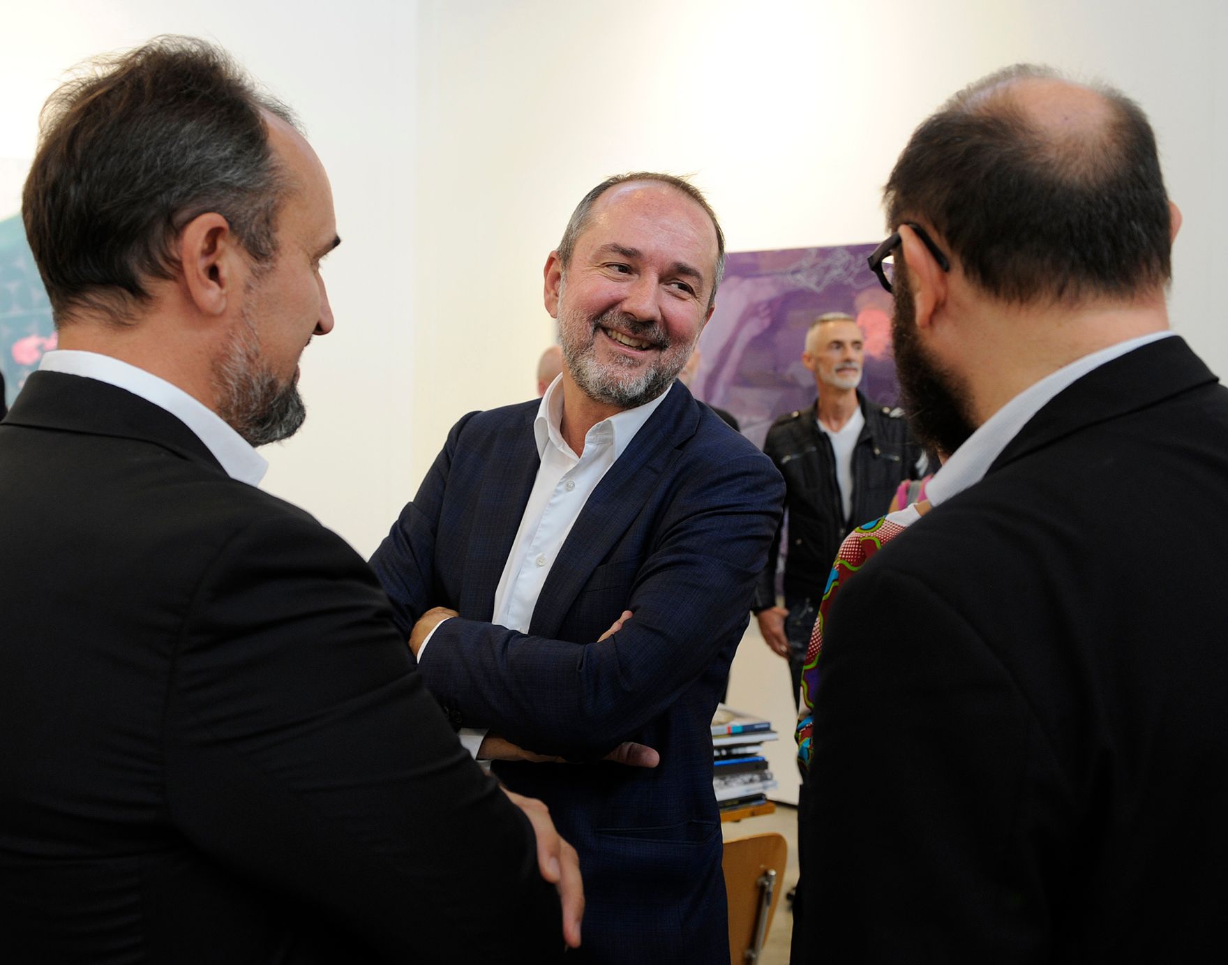 Am 21. September 2016 besuchte Kunst-und Kulturminister Thomas Drozda die viennacontemporary, &Ouml;sterreichs internationale Kunstmesse in der Marxhalle Wien.