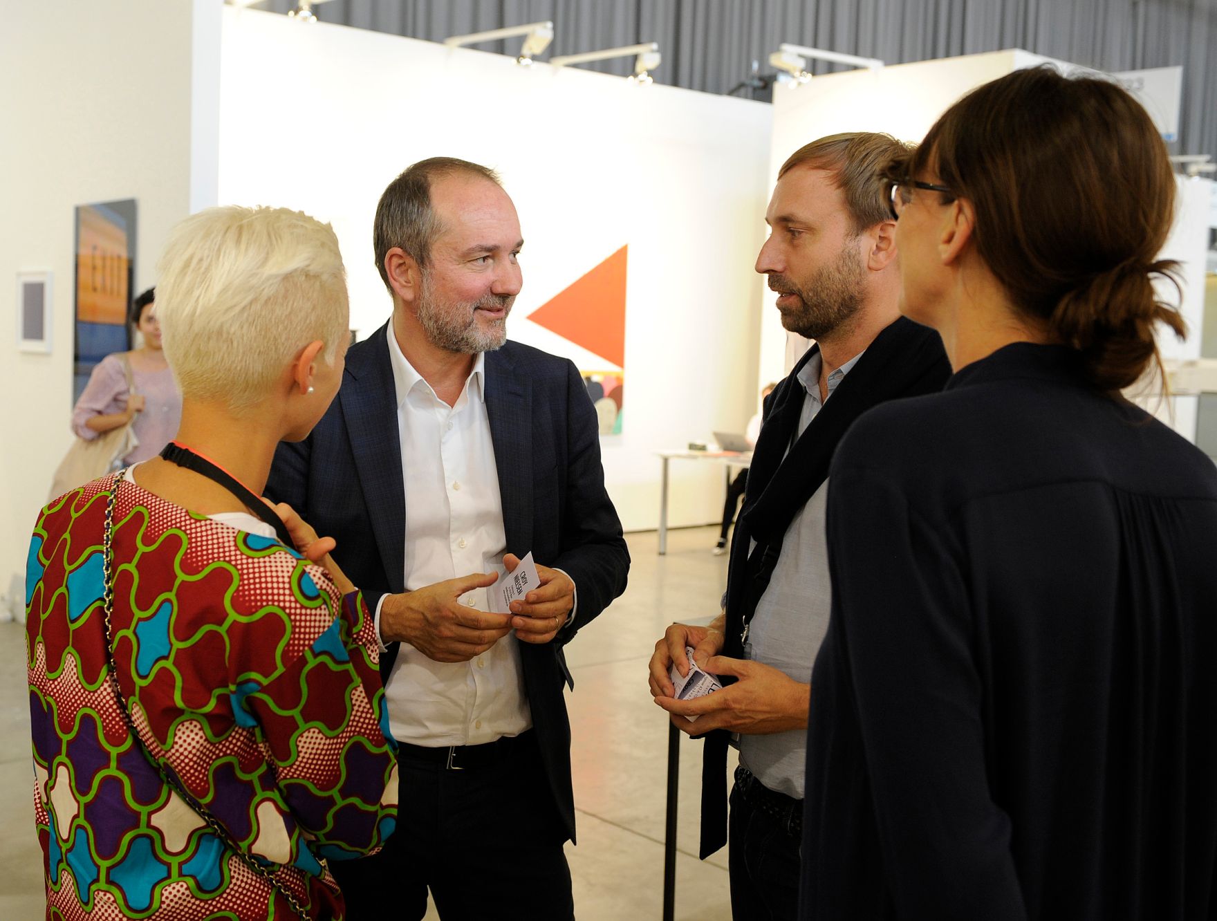 Am 21. September 2016 besuchte Kunst-und Kulturminister Thomas Drozda die viennacontemporary, &Ouml;sterreichs internationale Kunstmesse in der Marxhalle Wien.