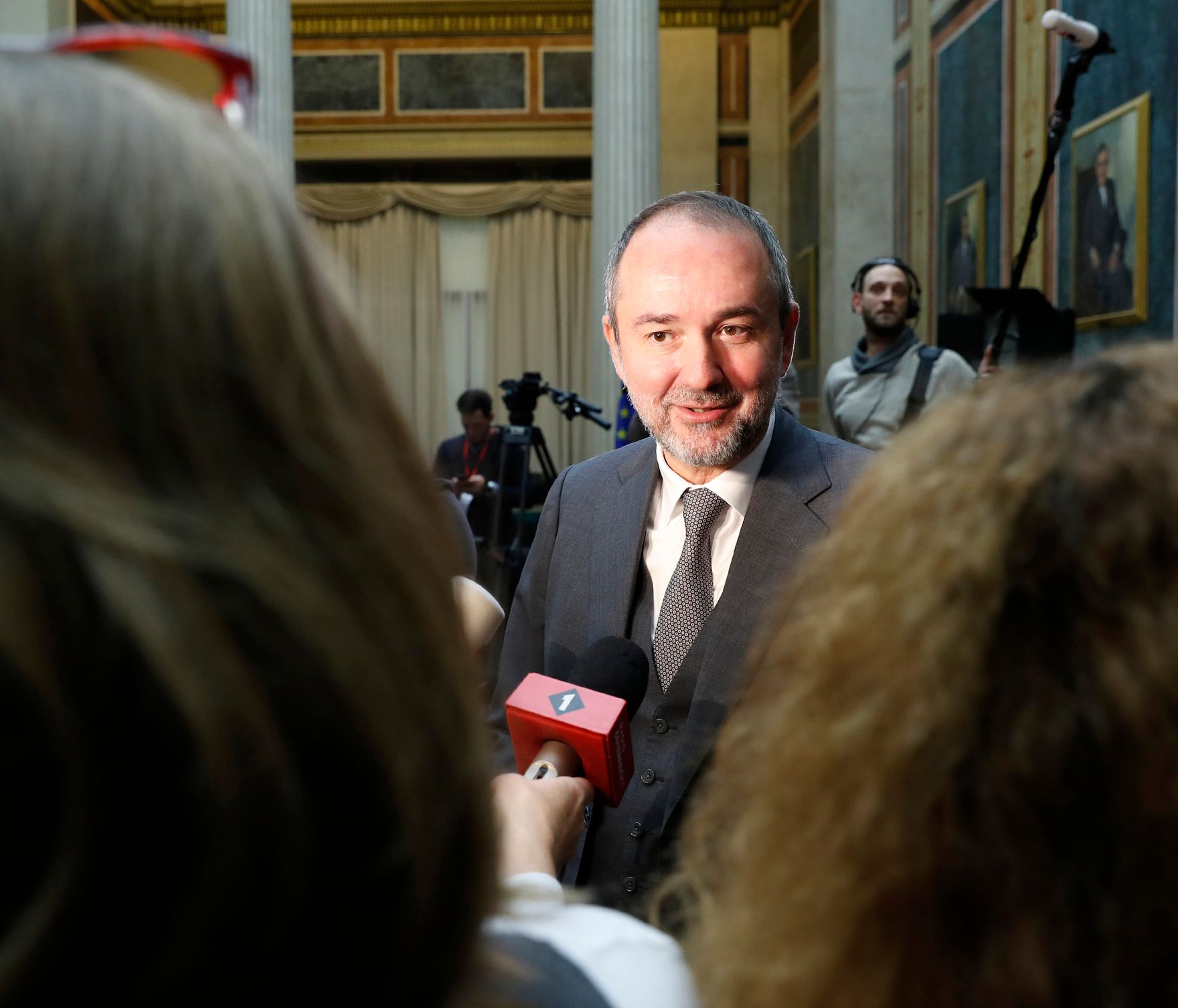 Am 12. Oktober 2016 gab Kanzleramtsminister Thomas Drozda (im Bild) ein Pressestatement nach der Regierungssitzung.