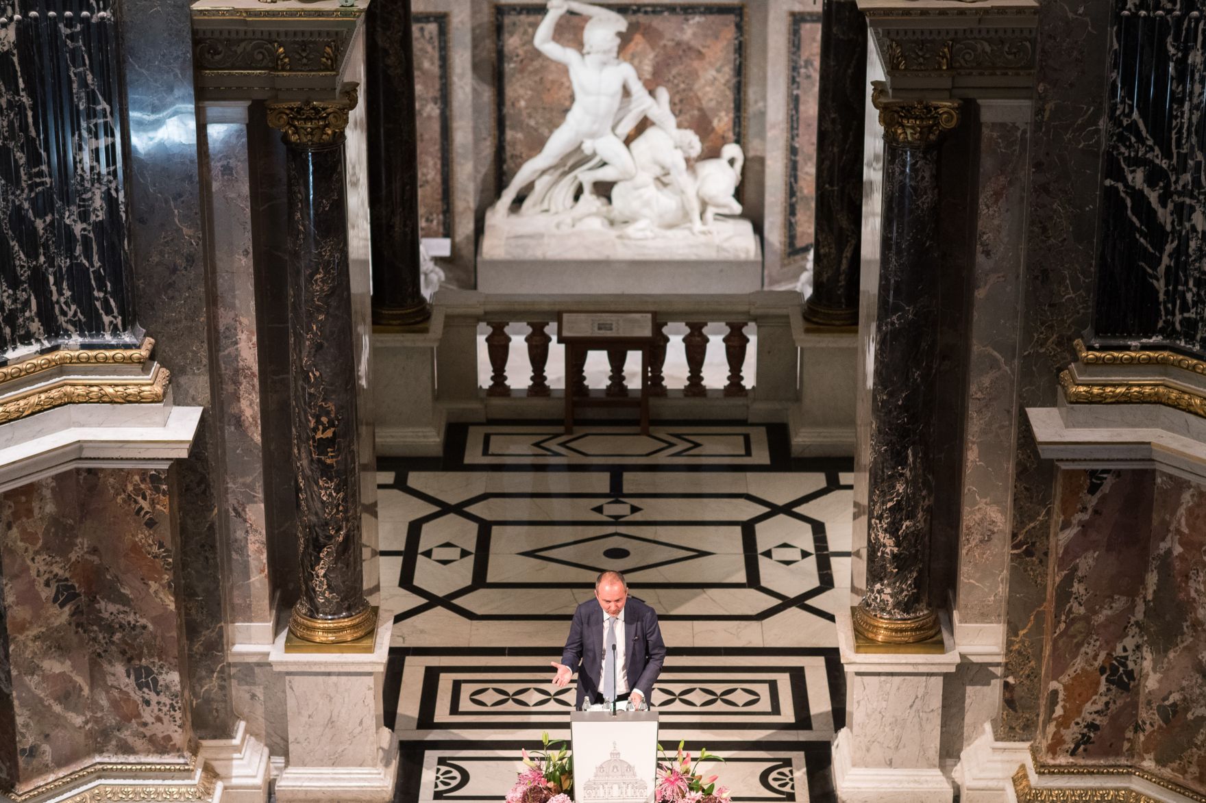 Am 17. Oktober 2016 sprach Kunst- und Kulturminister Thomas Drozda anl&auml;sslich des Festaktes des 125-j&auml;hrigen Bestehens des Kunsthistorischen Museums.