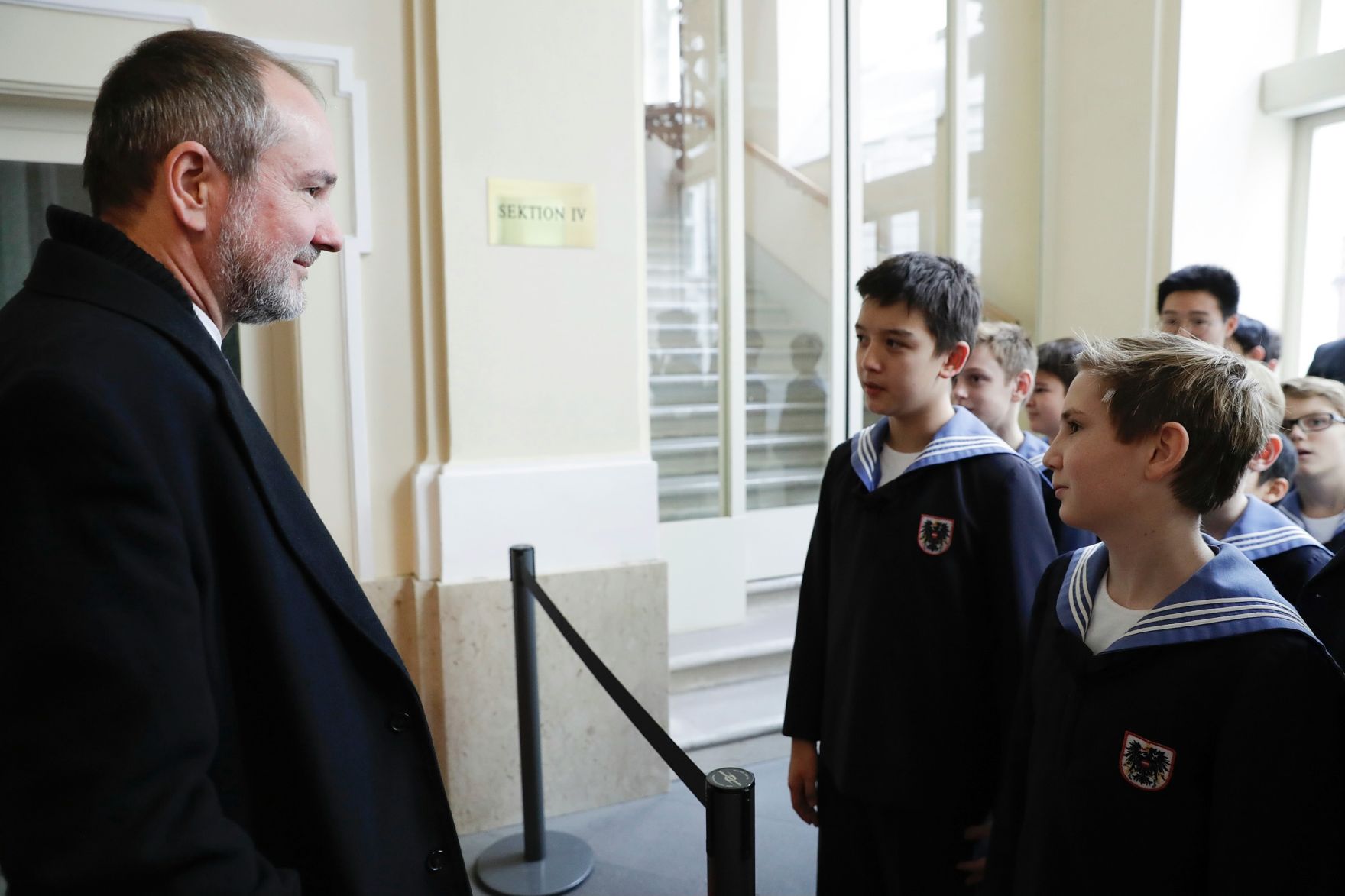 Am 26. Oktober 2016 er&ouml;ffnete Bundeskanzler Christian Kern mit Kanzleramtsminister Thomas Drozda (im Bild) und Staatssekret&auml;rin Muna Duzda am Ballhausplatz den Tag der offenen T&uuml;r im Bundeskanzleramt.