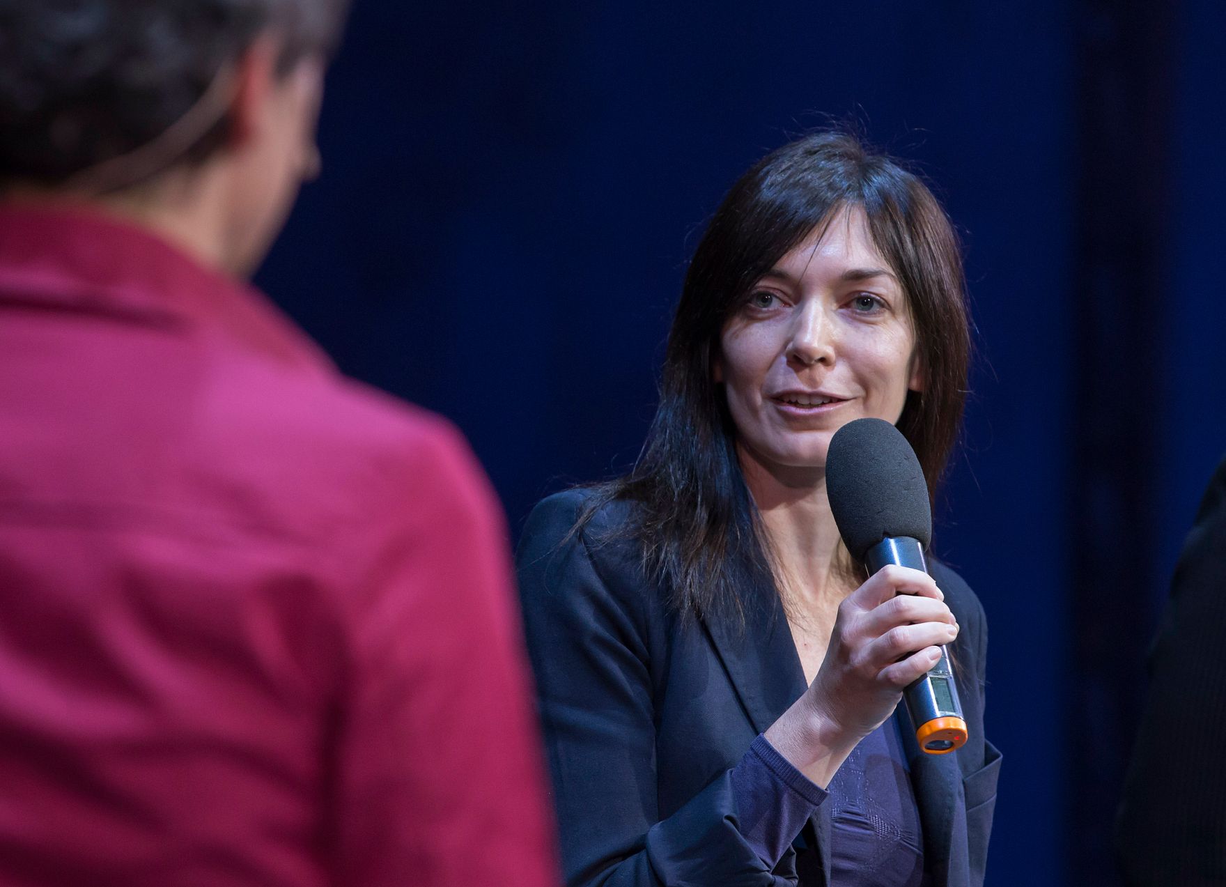 Am 8. November 2016 verlieh Kunst- und Kulturminister Thomas Drozda den &quot;&Ouml;sterreichischen Buchpreis 2016&quot;. Im Bild Deb&uuml;tpreistr&auml;gerin Friederike G&ouml;sweiner.