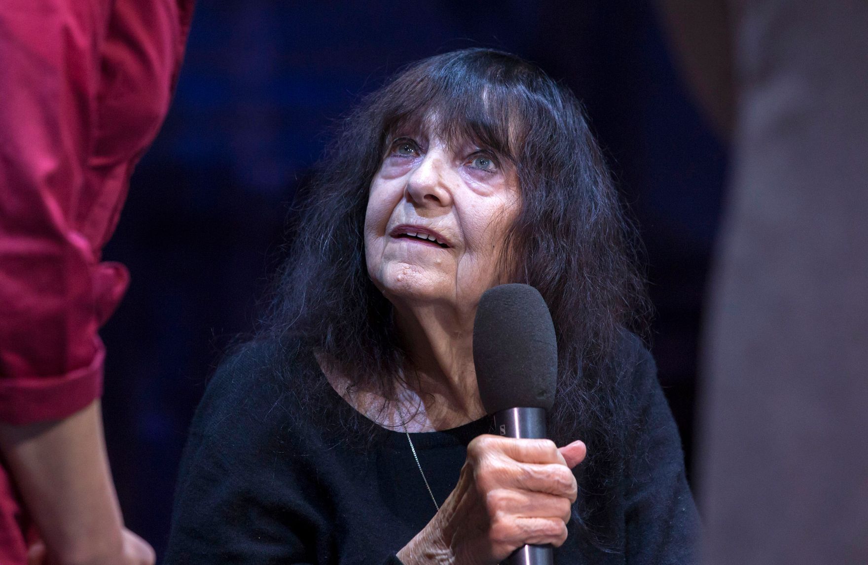 Am 8. November 2016 verlieh Kunst- und Kulturminister Thomas Drozda den &quot;&Ouml;sterreichischen Buchpreis 2016&quot;. Im Bild Preistr&auml;gerin Friederike Mayr&ouml;cker.