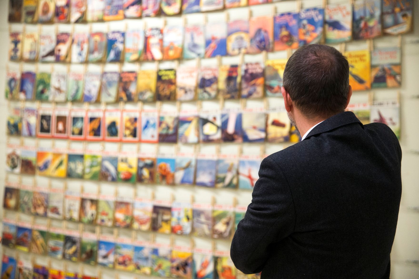 Am 11. November 2016 besuchte Kunst- und Kulturminister Thomas Drozda (im Bild) die Ausstellung &quot;Away&quot;.