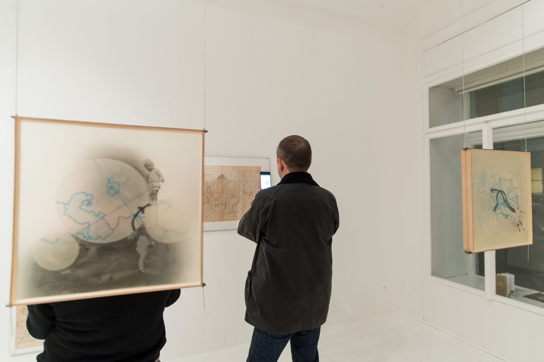 Am 19. November 2016 besuchte Kunst- und Kulturminister Thomas Drozda (im Bild) Ateliers und Studios anl&auml;sslich der Vienna Art Week.