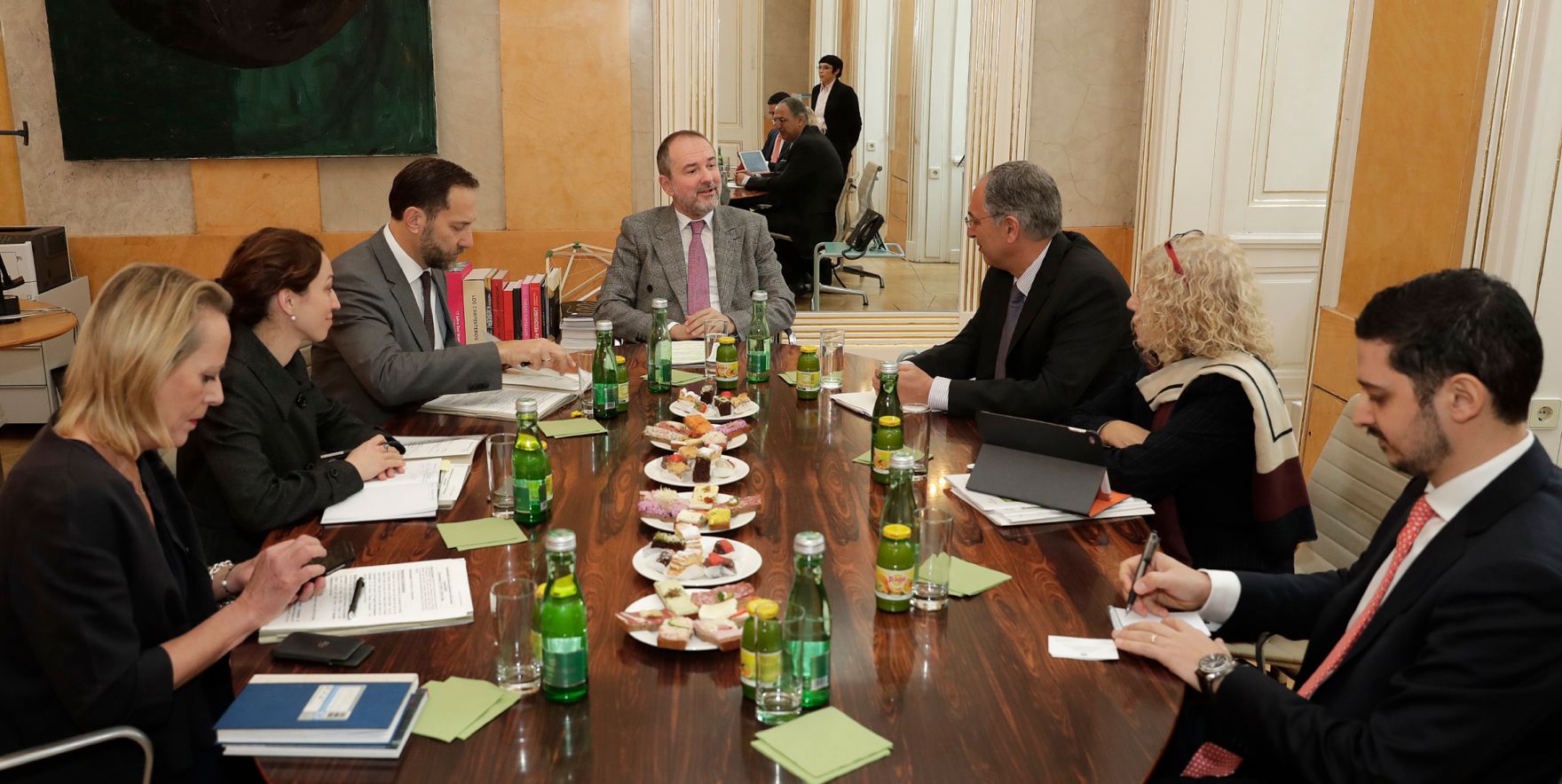 Am 24. November 2016 empfing Kanzleramtsminister Thomas Drozda den Bildungsminister der Republik Zypern, Costas Kadis zu einem Arbeitsgespr&auml;ch.