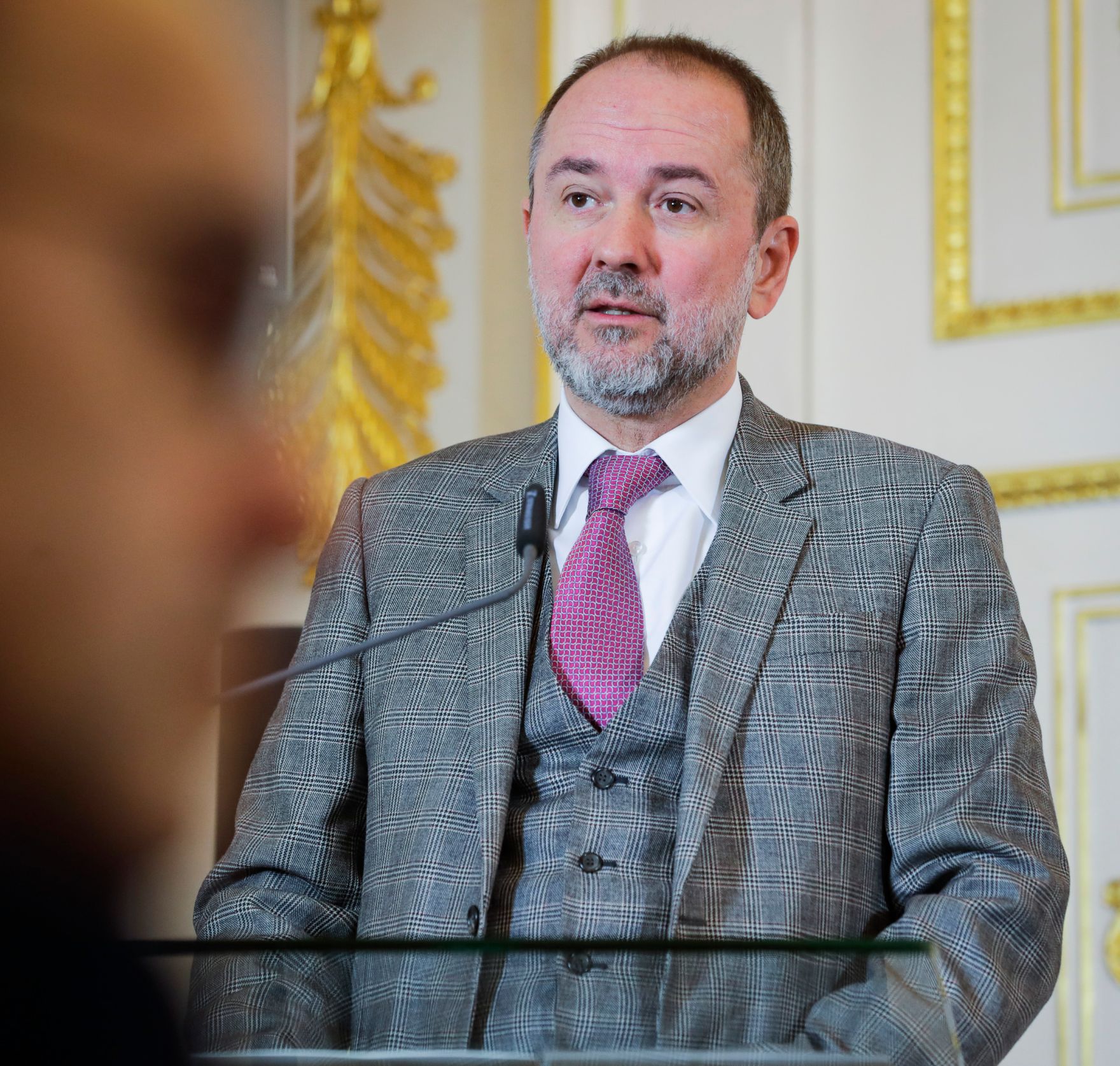 Am 23. Februar 2017 fand im Bundeskanzleramt anl&auml;sslich des 11. Europ&auml;ischen Datenschutztages die Veranstaltung 'Das neue Datenschutzrecht in der Europ&auml;ischen Union' statt. Im Bild Kunst- und Kulturminister Thomas Drozda bei der Begr&uuml;&szlig;ung.