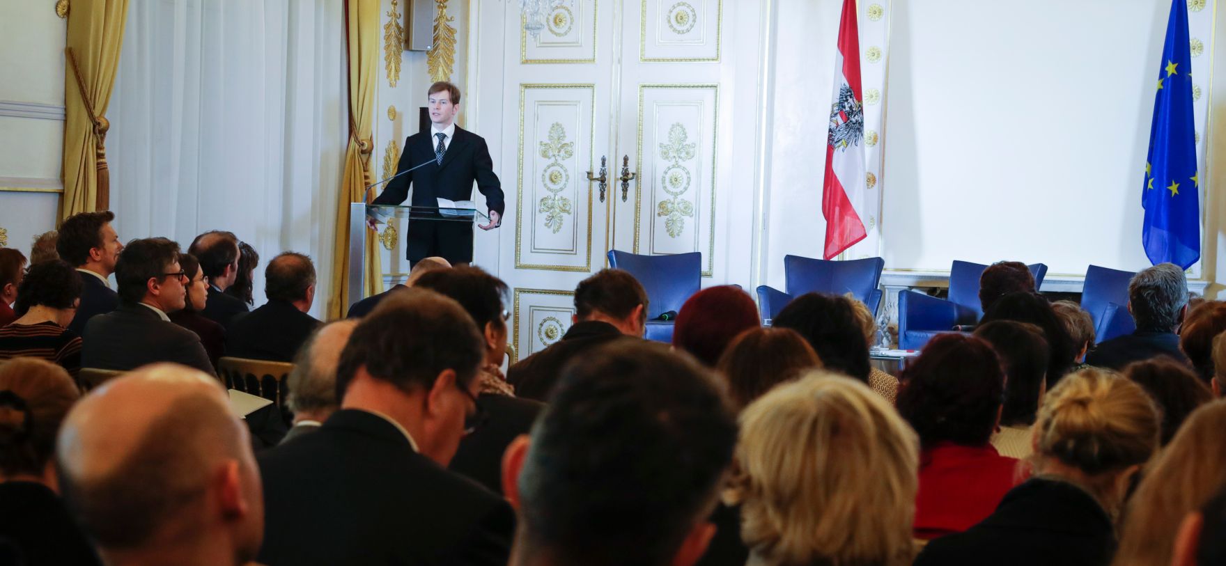 Am 23. Februar 2017 fand im Bundeskanzleramt anl&auml;sslich des 11. Europ&auml;ischen Datenschutztages die Veranstaltung 'Das neue Datenschutzrecht in der Europ&auml;ischen Union' statt. Im Bild Stv. Leiter der Datenschutzbeh&ouml;rde Matthias Schmidl.