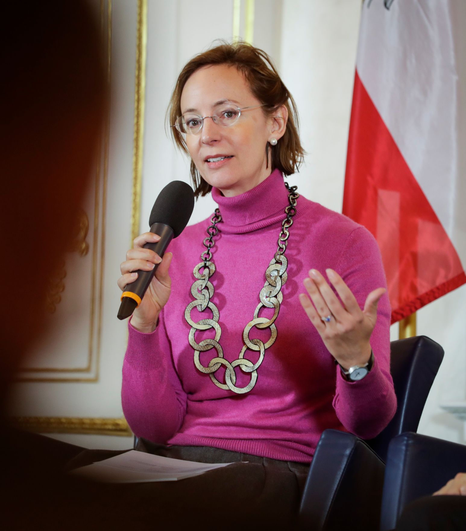 Am 23. Februar 2017 fand im Bundeskanzleramt anl&auml;sslich des 11. Europ&auml;ischen Datenschutztages die Veranstaltung 'Das neue Datenschutzrecht in der Europ&auml;ischen Union' statt. Im Bild Sarah Spiekermann von der Wirtschaftsuniversit&auml;t Wien.