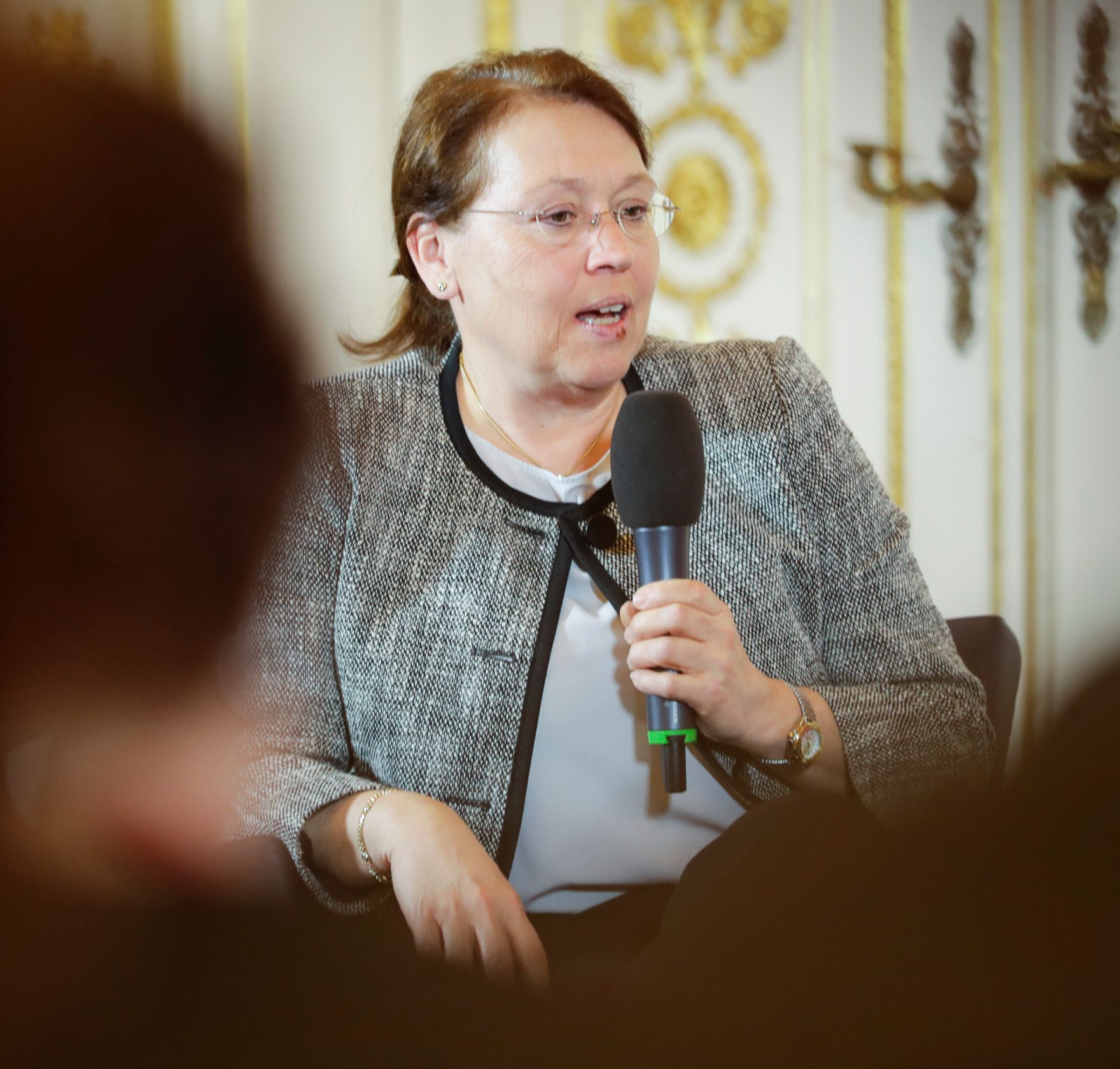 Am 23. Februar 2017 fand im Bundeskanzleramt anl&auml;sslich des 11. Europ&auml;ischen Datenschutztages die Veranstaltung 'Das neue Datenschutzrecht in der Europ&auml;ischen Union' statt. Im Bild Leiterin der Datenschutzbeh&ouml;rde Andrea Jelinek.