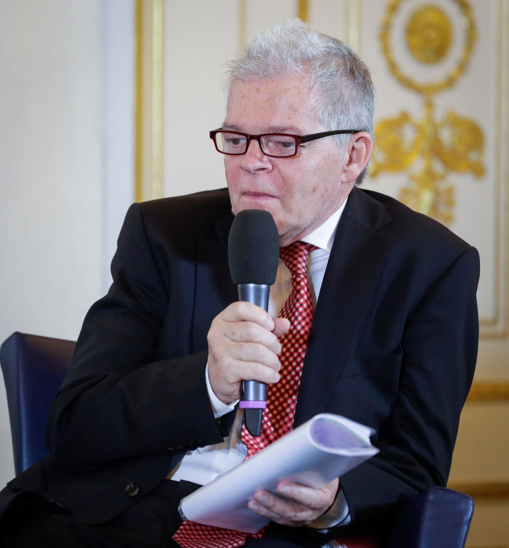 Am 23. Februar 2017 fand im Bundeskanzleramt anl&auml;sslich des 11. Europ&auml;ischen Datenschutztages die Veranstaltung 'Das neue Datenschutzrecht in der Europ&auml;ischen Union' statt. Im Bild Johann Maier Vorsitzender des Datenschutzrates.