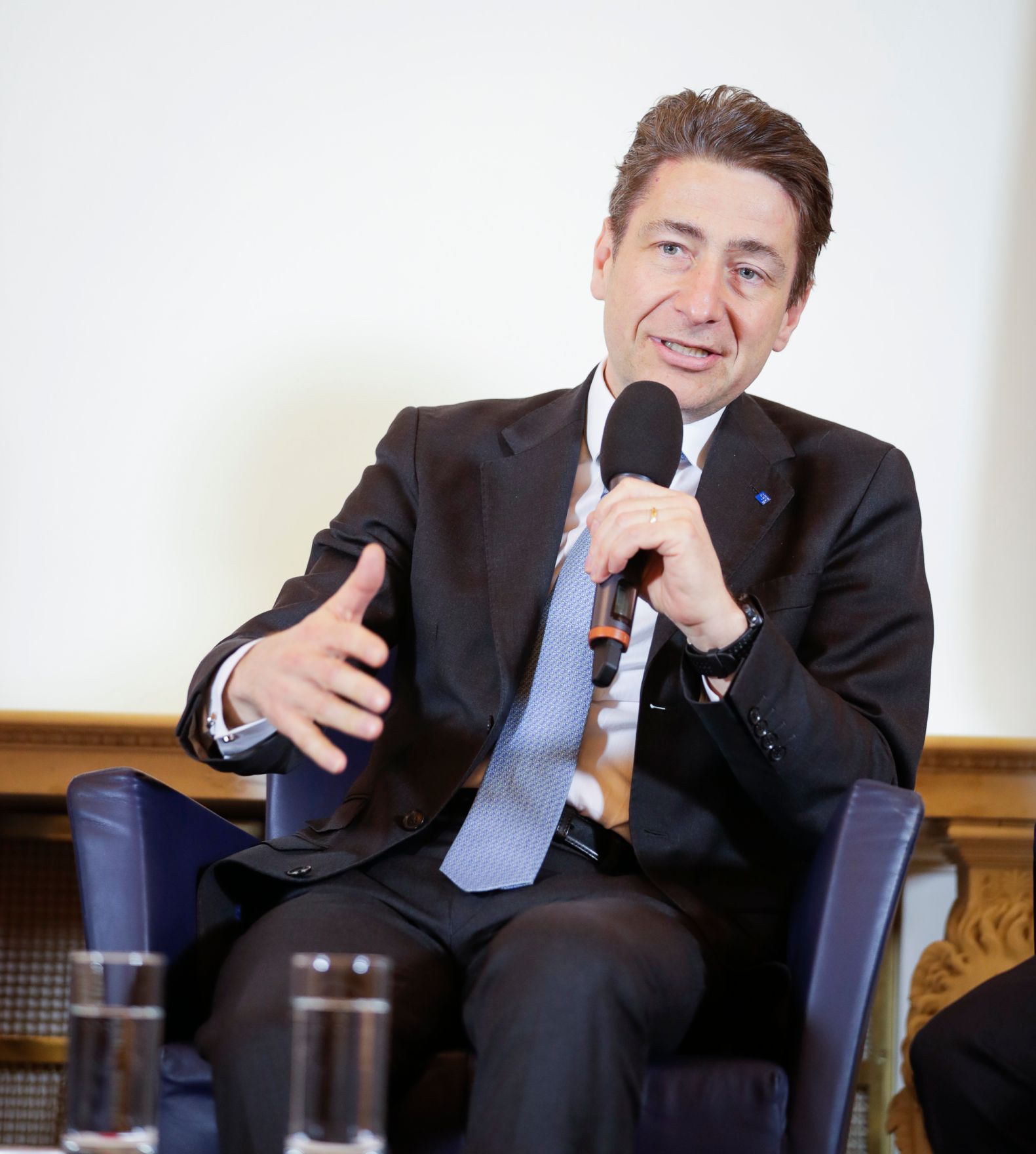 Am 23. Februar 2017 fand im Bundeskanzleramt anl&auml;sslich des 11. Europ&auml;ischen Datenschutztages die Veranstaltung 'Das neue Datenschutzrecht in der Europ&auml;ischen Union' statt. Im Bild Nikolaus Forg&oacute; von der Leibniz Universit&auml;t Hannover.