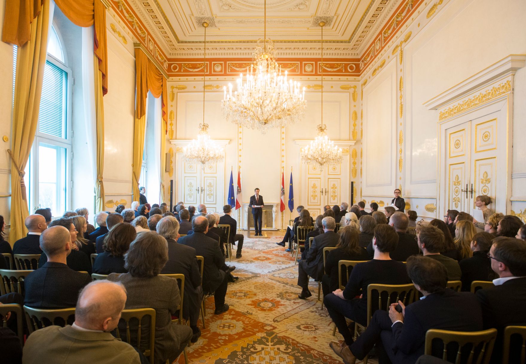 Am 9. M&auml;rz 2017 fand die Staatspreisverleihung f&uuml;r die "Sch&ouml;nsten B&uuml;cher &Ouml;sterreichs" statt.