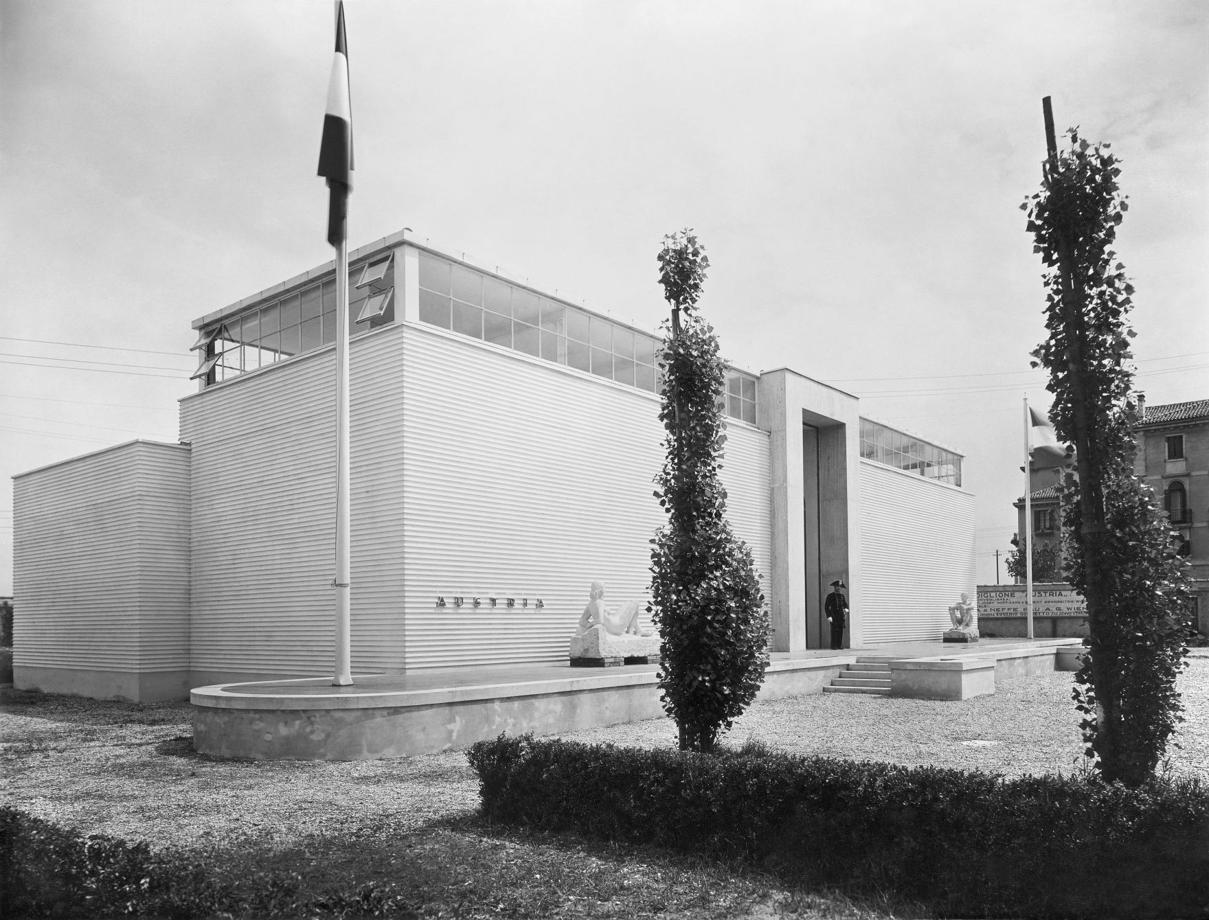 &Ouml;sterreich-Pavillon bei der Biennale Venedig, erbaut von Josef Hoffmann 1934.