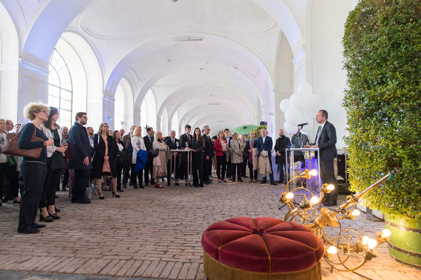 Am 25. Mai 2017 lud Kunst- und Kulturminister Thomas Drozda zum Empfang in der Orangerie anl&auml;sslich des Sommernachtskonzert der Wiener Philharmoniker.