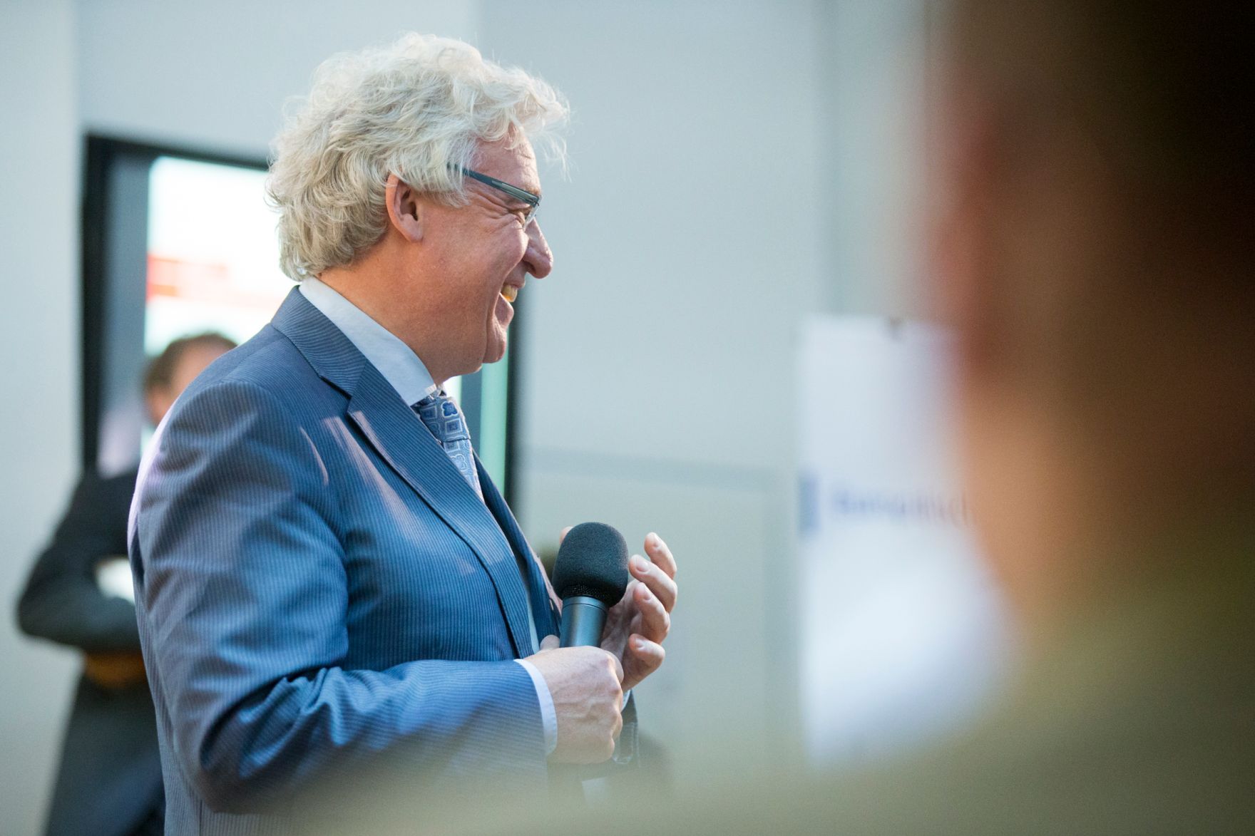 Am 9. Juni 2017 nahm Kunst- und Kulturminister Thomas Drozda an der Veranstaltung "Europ&auml;ische Kulturhauptstadt 2024 - Mehr Kultur durch mehr Europa" teil. Im Bild der Moderator Oliver Scheytt.