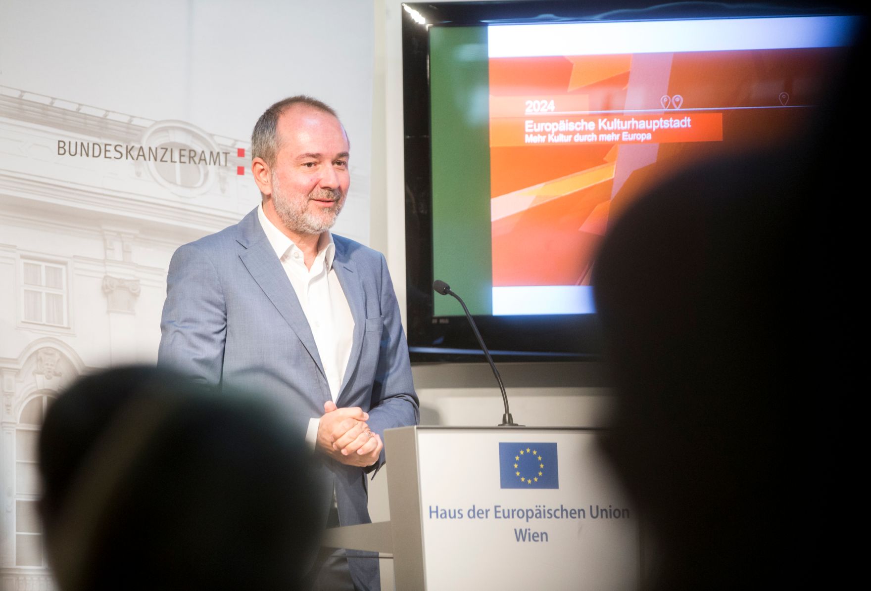 Am 9. Juni 2017 nahm Kunst- und Kulturminister Thomas Drozda (im Bild) an der Veranstaltung "Europ&auml;ische Kulturhauptstadt 2024 - Mehr Kultur durch mehr Europa" teil.