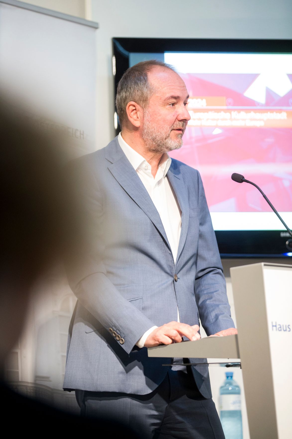 Am 9. Juni 2017 nahm Kunst- und Kulturminister Thomas Drozda (im Bild) an der Veranstaltung "Europ&auml;ische Kulturhauptstadt 2024 - Mehr Kultur durch mehr Europa" teil.