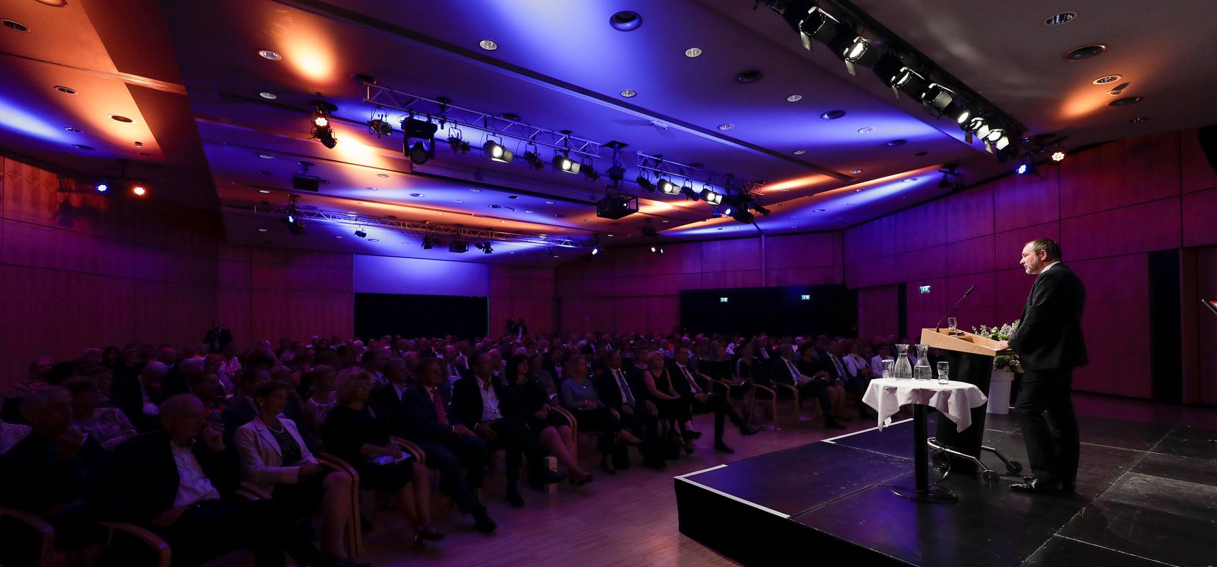 Am 16. Juli 2017 er&ouml;ffnete Kunst- und Kulturminister Thomas Drozda (im Bild) den Carinthischen Sommer in Villach.