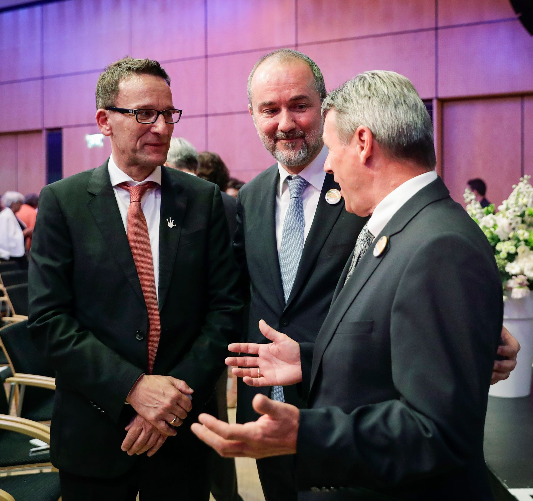 Am 16. Juli 2017 er&ouml;ffnete Kunst- und Kulturminister Thomas Drozda (m.) den Carinthischen Sommer in Villach.