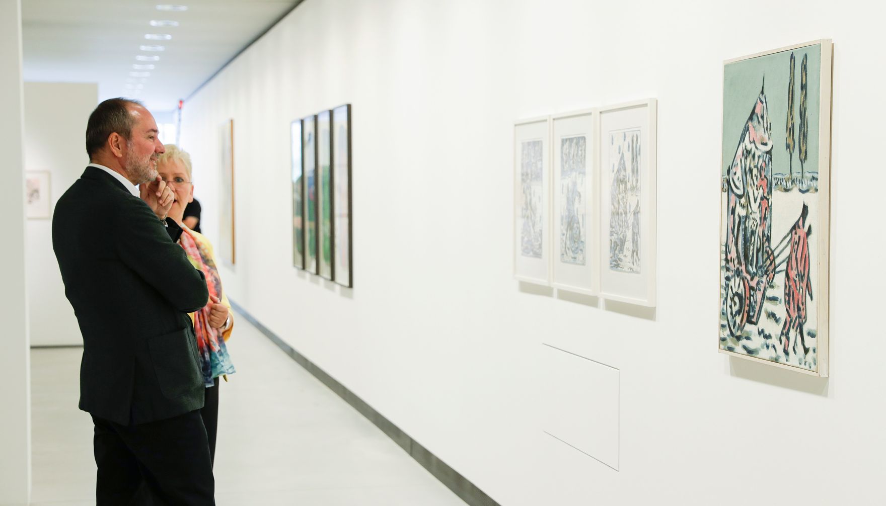 Am 16. Juli 2017 besuchte Kunst- und Kulturminister Thomas Drozda das Liaunig Museum.