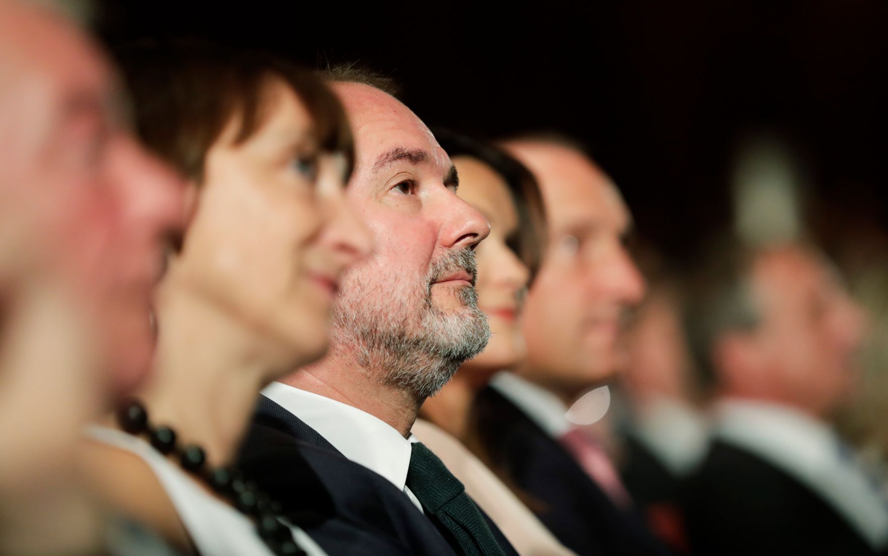 Am 19. Juli 2017 besuchte Kunst- und Kulturminister Thomas Drozda (m.) die Er&ouml;ffnung der Bregenzer Festspiele in Vorarlberg.