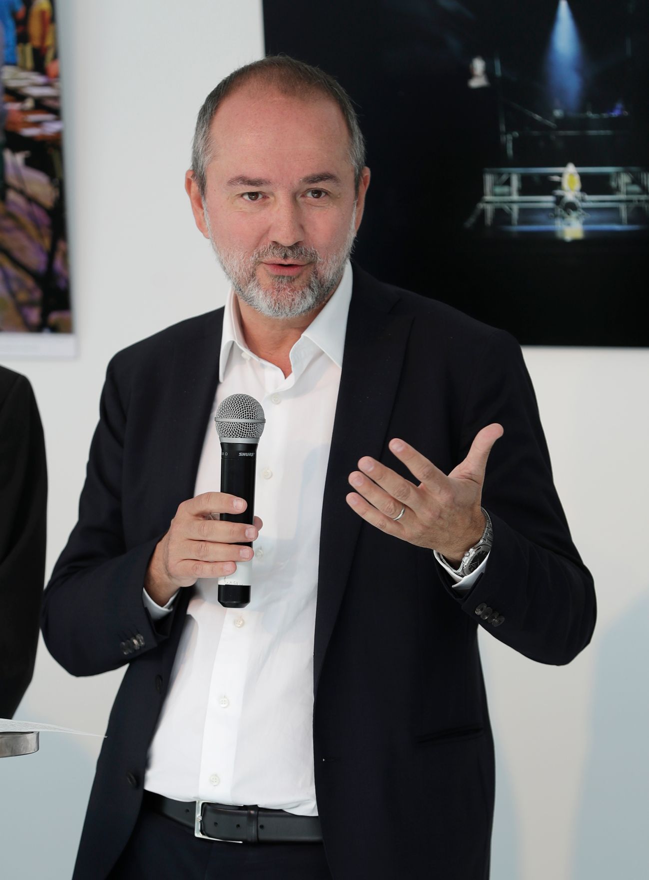 Am 7. September 2017 nahm Kunst- und Kulturminister Thomas Drozda (im Bild) an der Pressekonferenz "10 Jahre Brunnenpassage" teil.